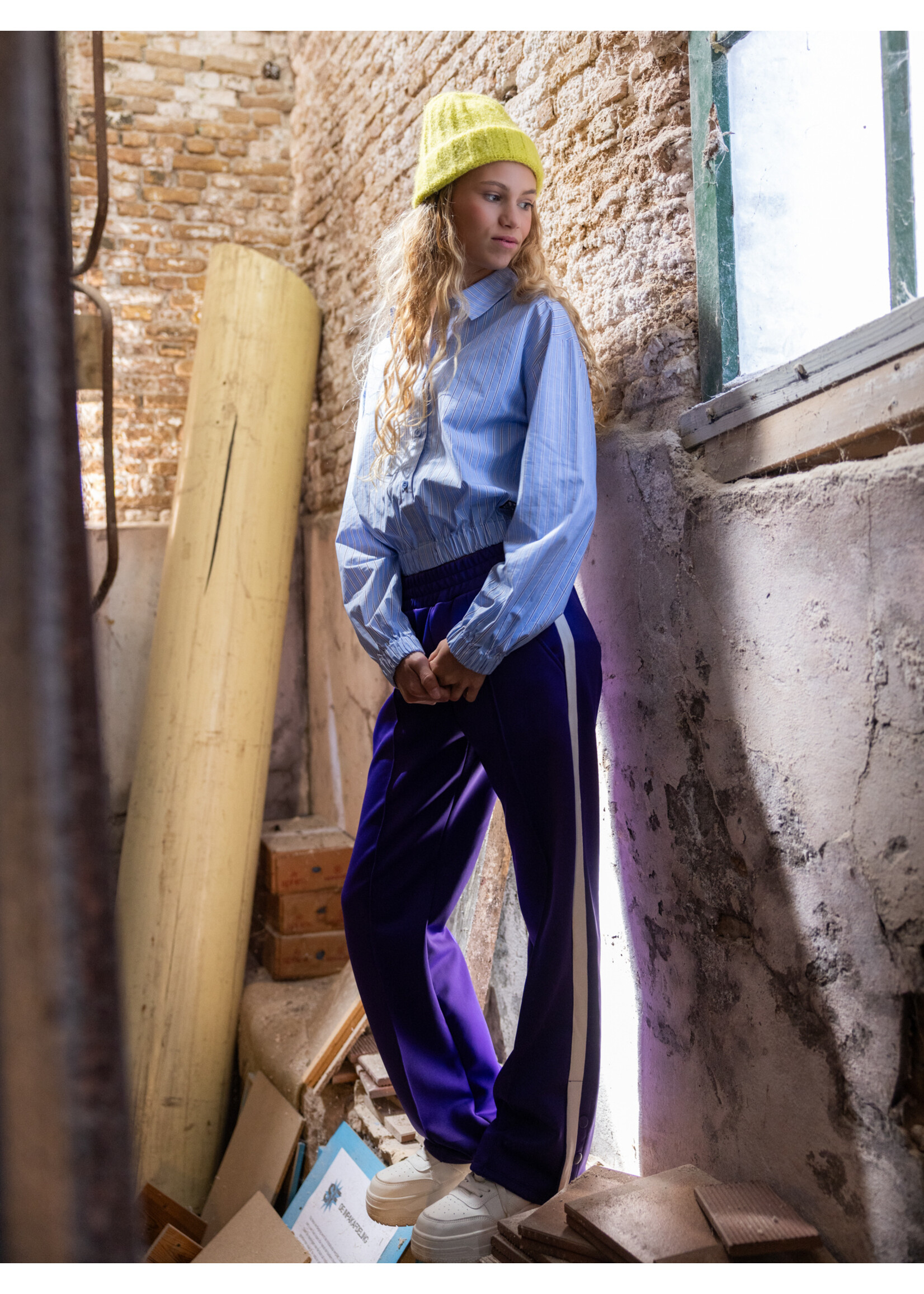 Looxs Broek 5601 sporty - paars