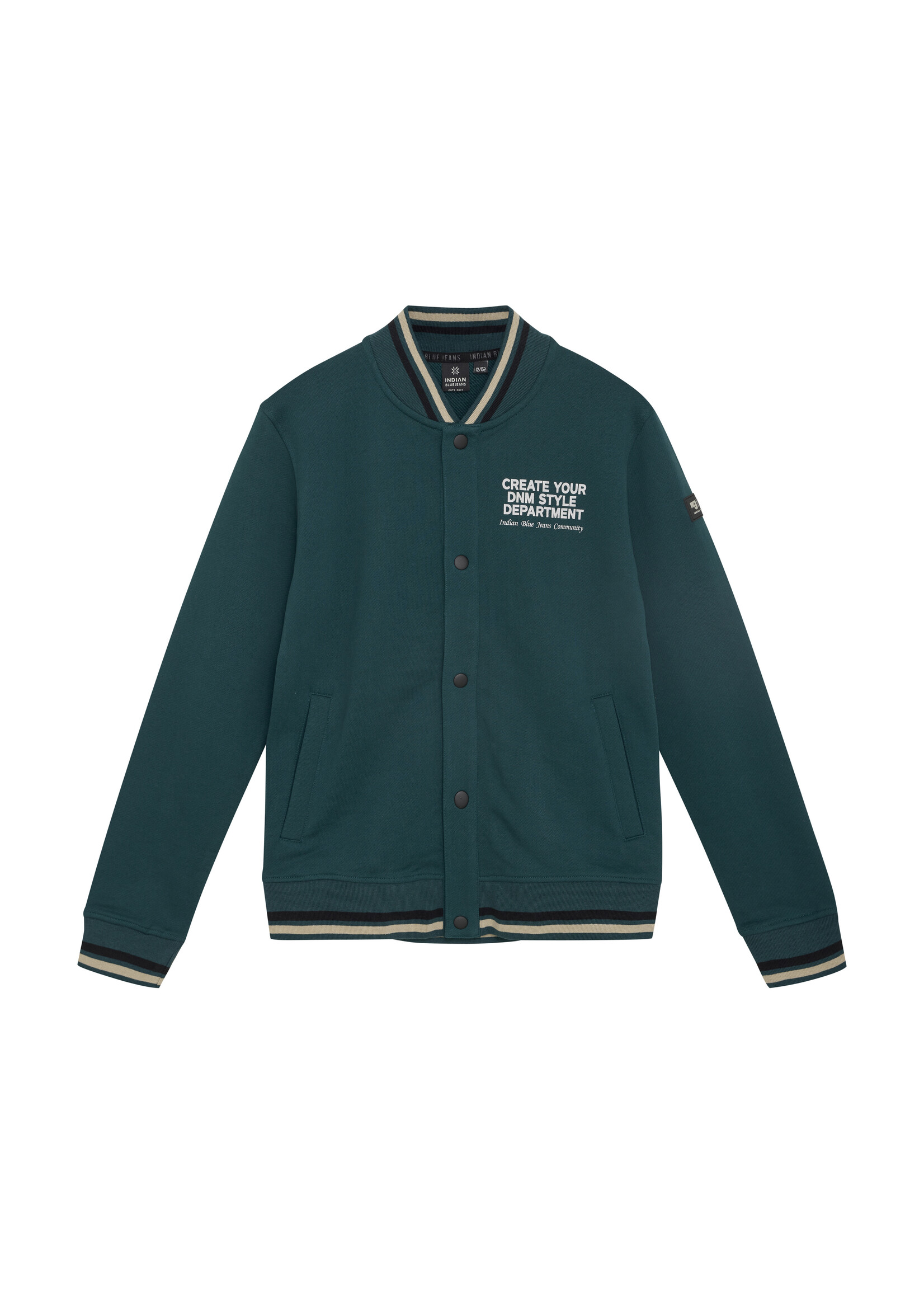 Indian blue jeans Bombervest 960379 - gulf coast