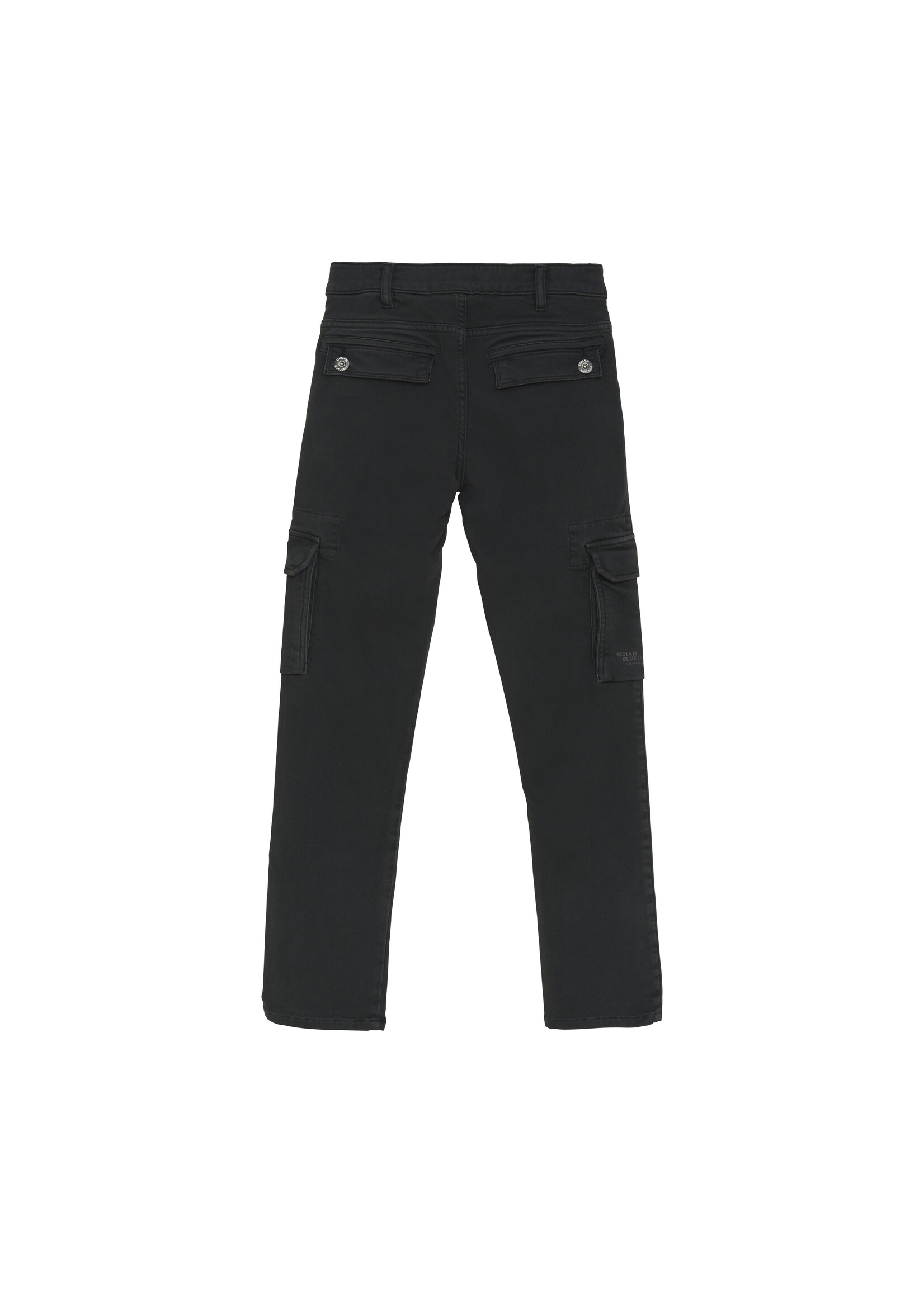 Indian blue jeans Cargobroek 960326 - donkergrijs