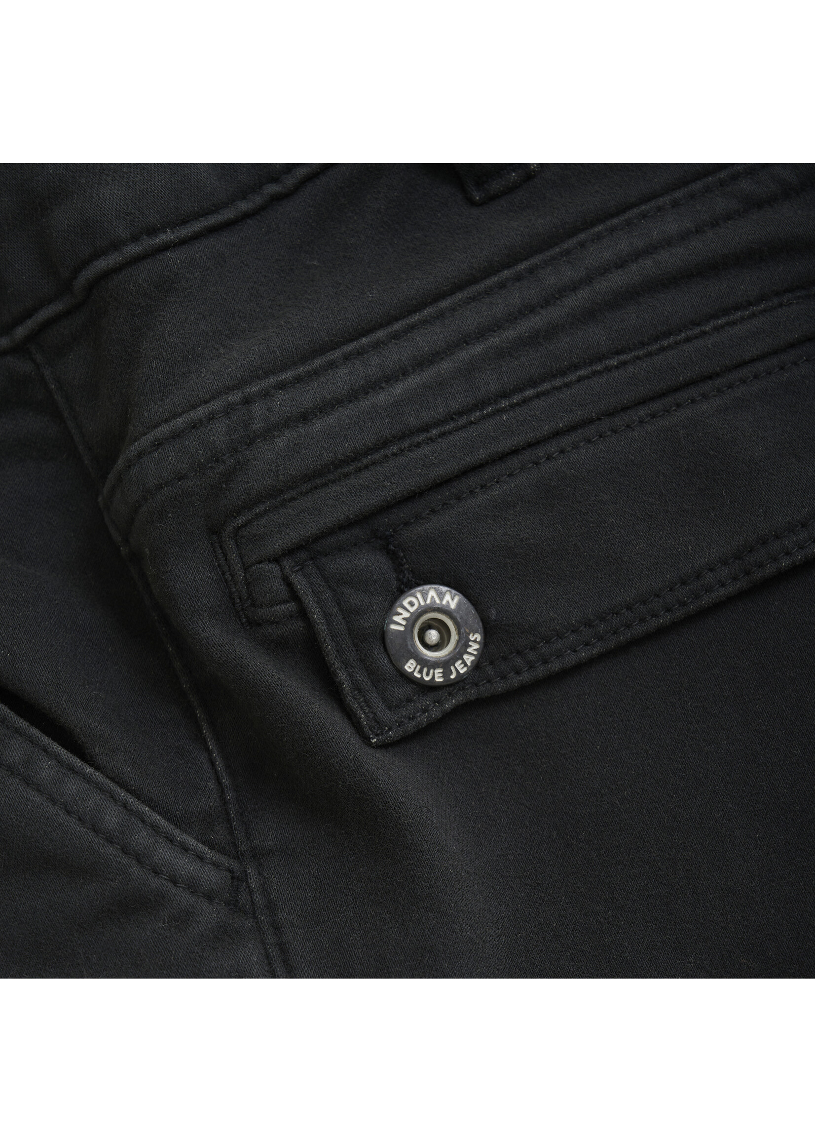 Indian blue jeans Cargobroek 960326 - donkergrijs