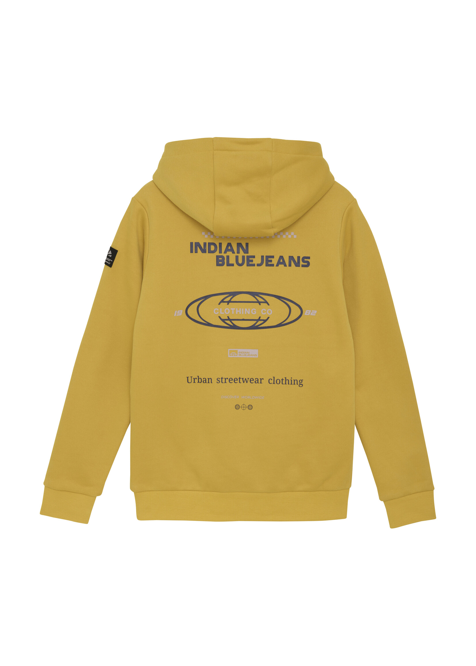 Indian blue jeans Hoodie 960446 - okergeel