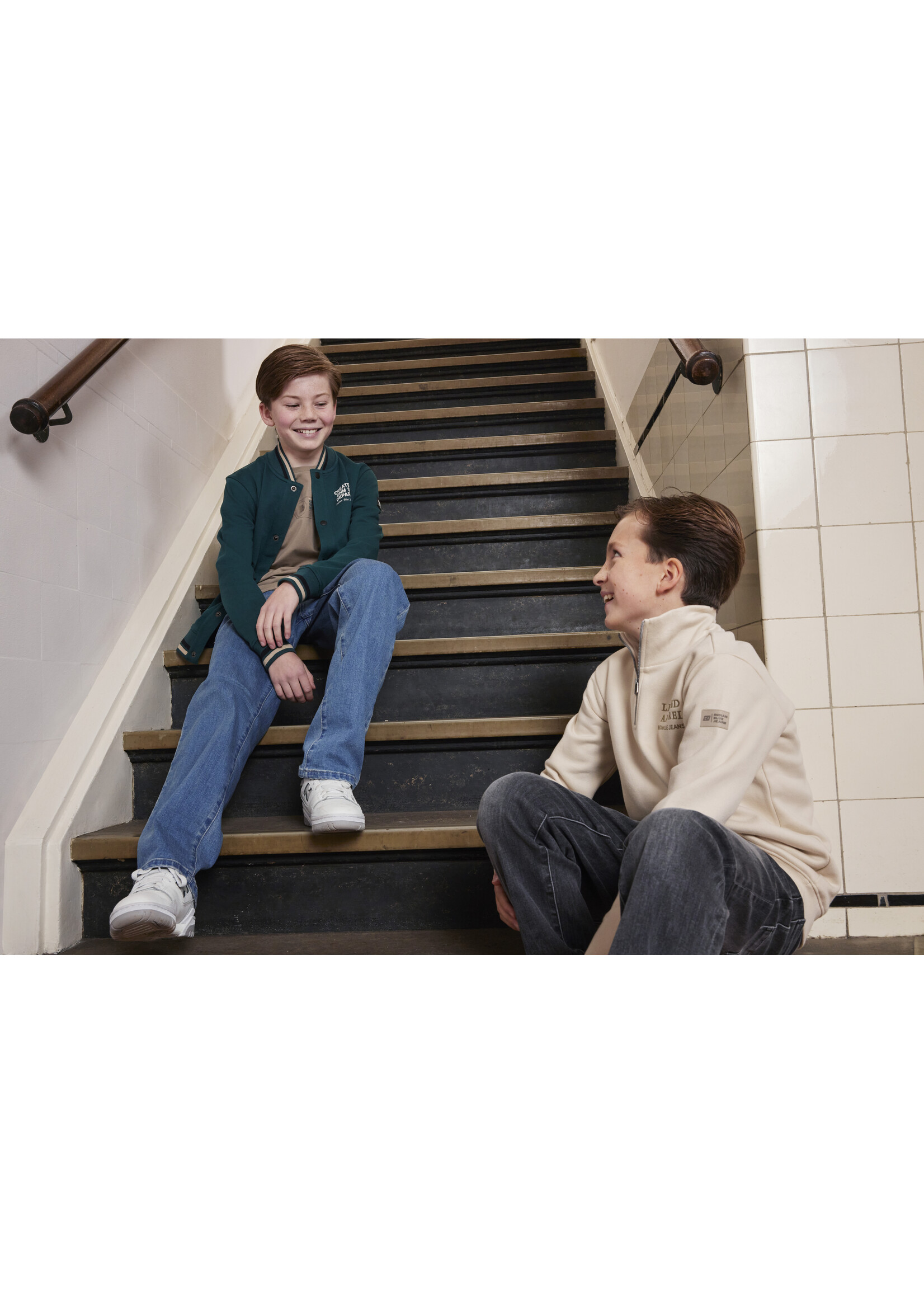 Indian blue jeans Sweater 960352 - zand