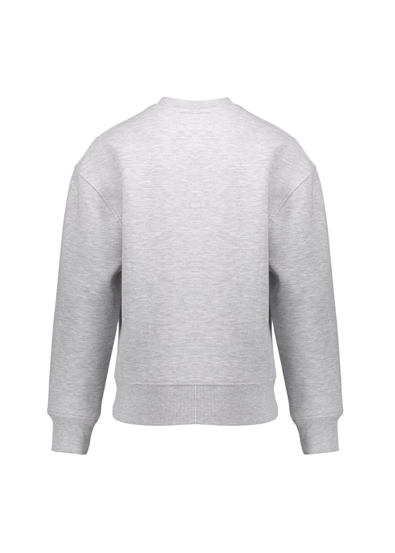 Geisha Sweater Atelier 52601 - grijs melange/fuchsia