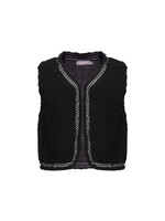 Geisha Gilet Teddy 55541 - zwart