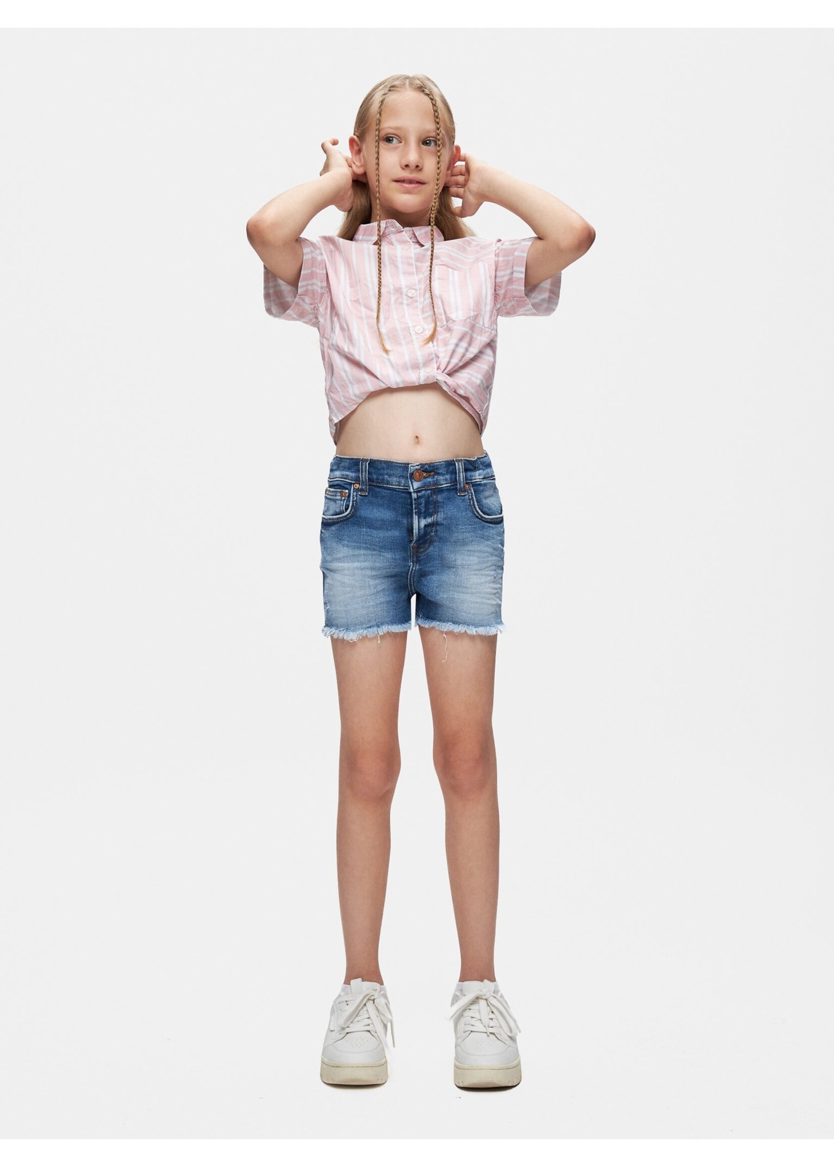 LTB Korte spijkershort LAYLA G - VEIDA WASH