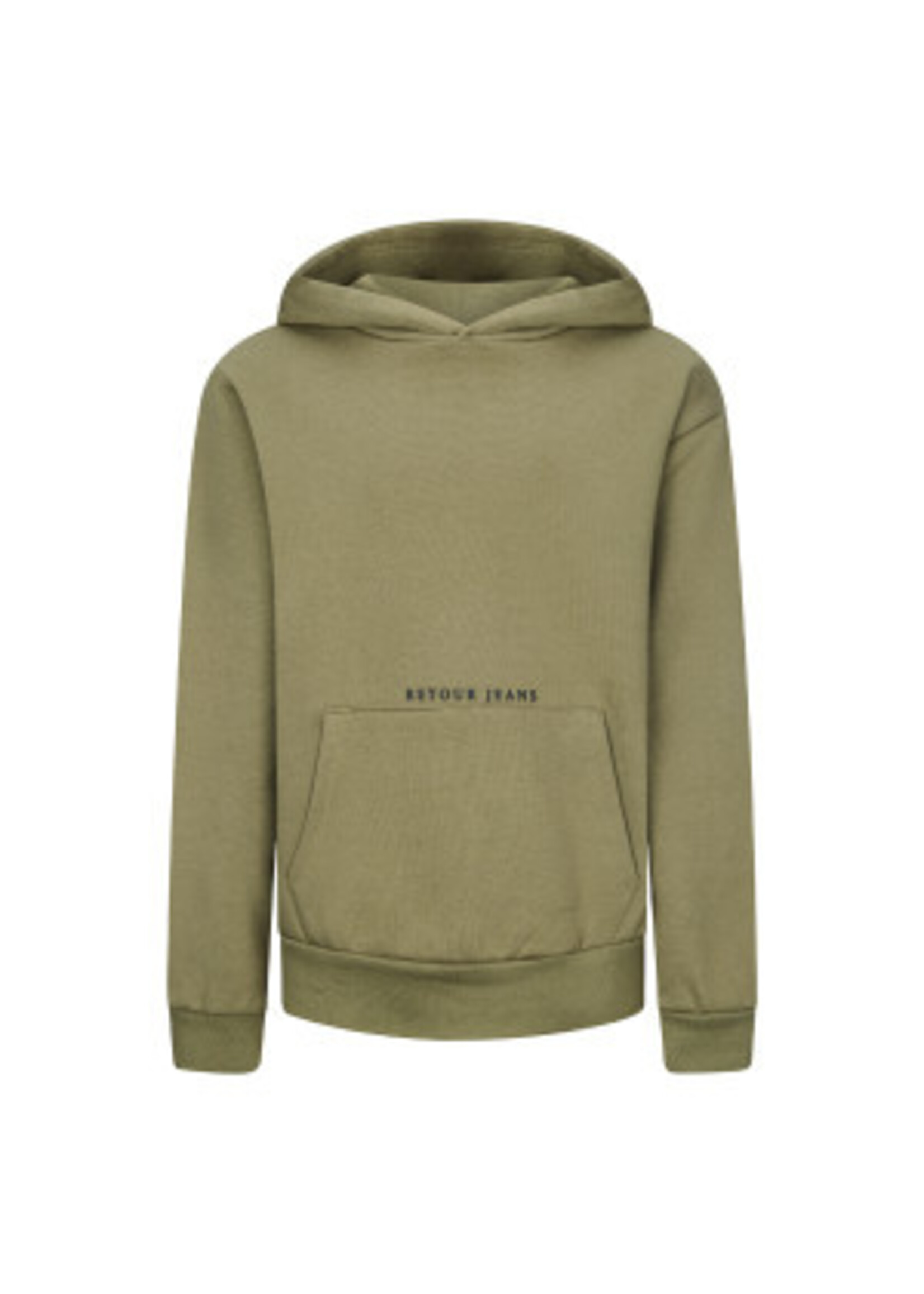 Retour Jeans Hoodie Jorrit (RJB-053-700) - olijfgroen