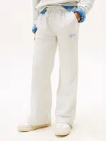 Tommy Hilfiger WIDE LEG VARSITY FLOCK SWT PANTS - KG0KG08778P09