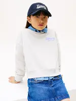 Tommy Hilfiger Sweater TOMMY FLOCK SWEATSHIRT KG0KG08779P09 - heather