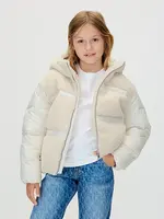 Calvin Klein Jas IG0IG03022PGB - TEDDY SHINY PUFFER - grijs