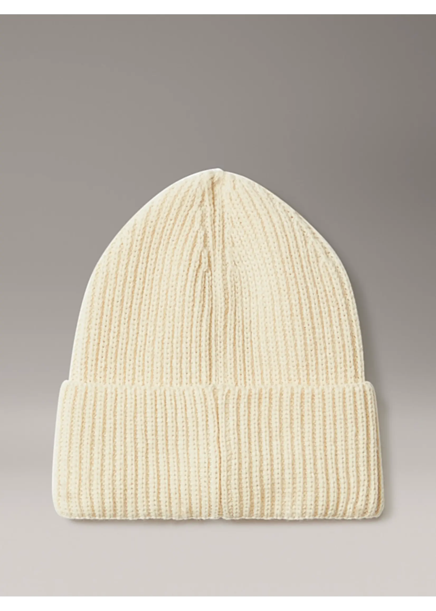 Calvin Klein Beanie / Muts IU0IU00440BEH - MONOGRAM RIB - ecru