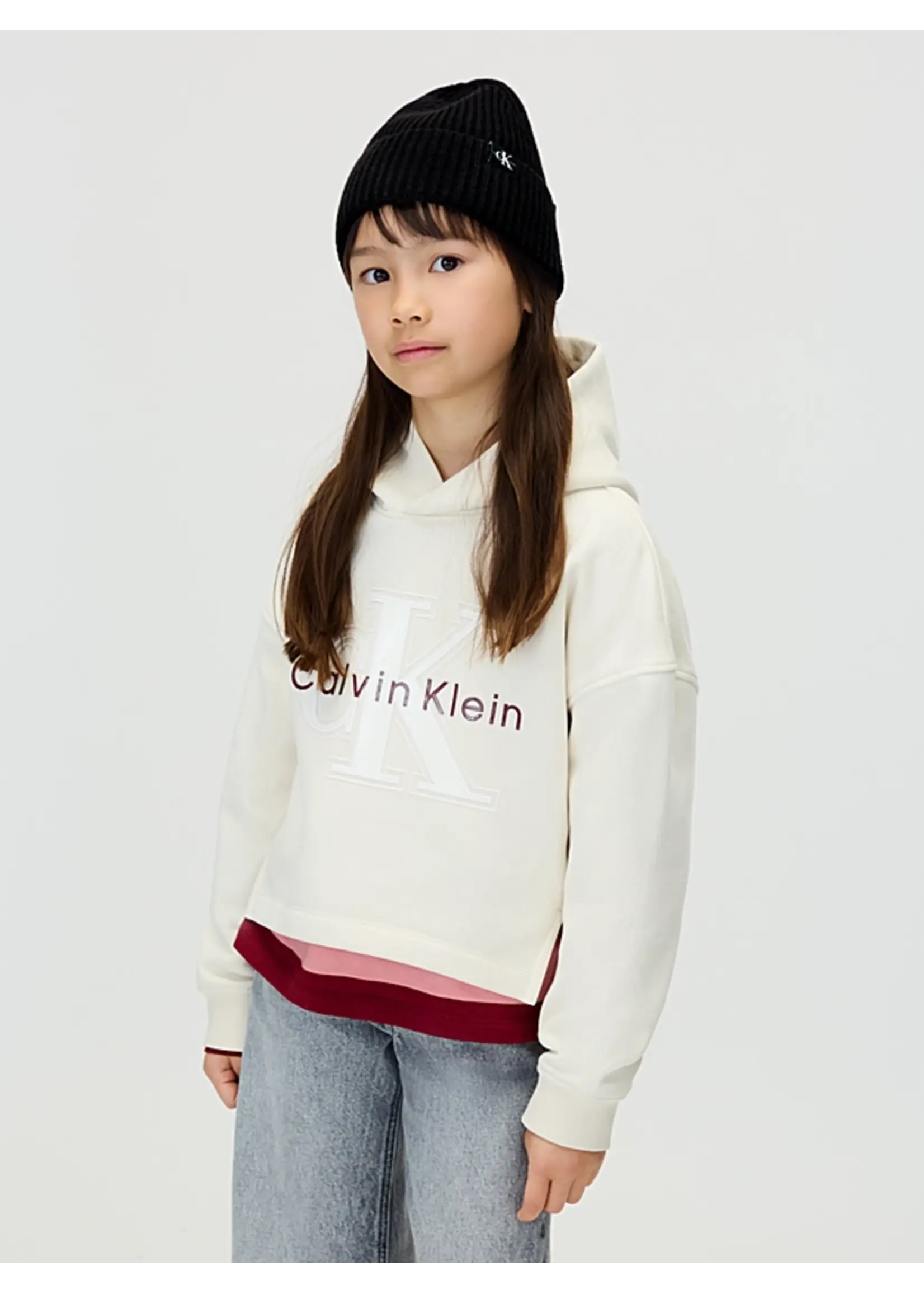 Calvin Klein Beanie / Muts IU0IU00440BEH - MONOGRAM RIB - zwart