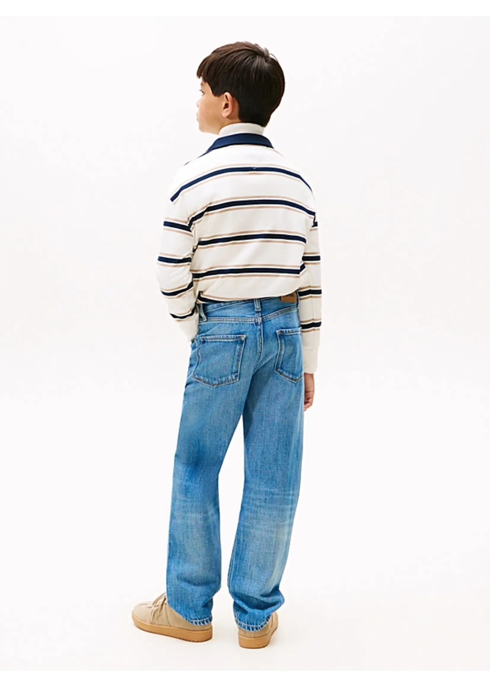 Tommy Hilfiger SKATER MID BLUE DENIM - KB0KB099231CE