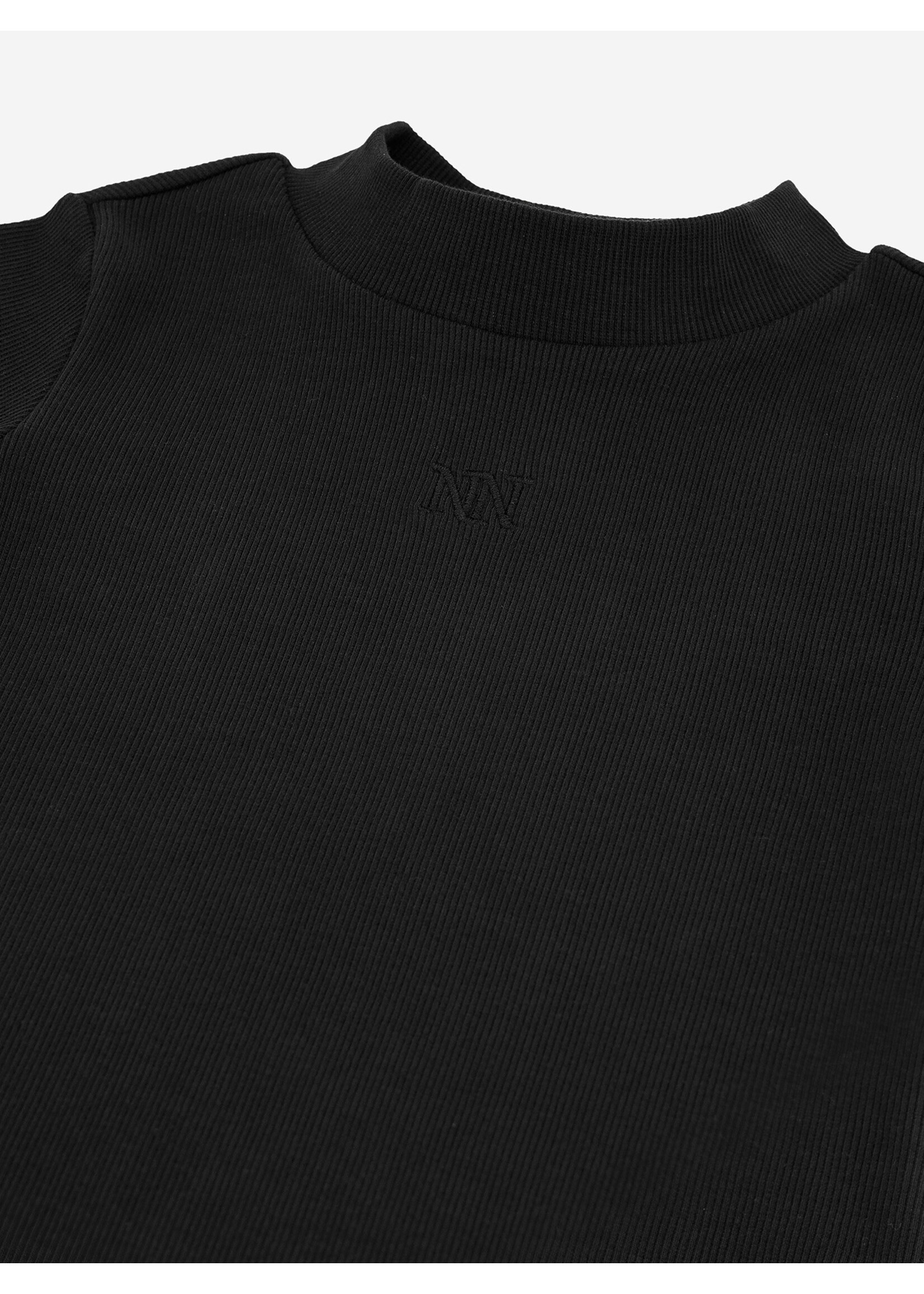 Nik & Nik Rib Top Luci G 8-706 2505  - zwart