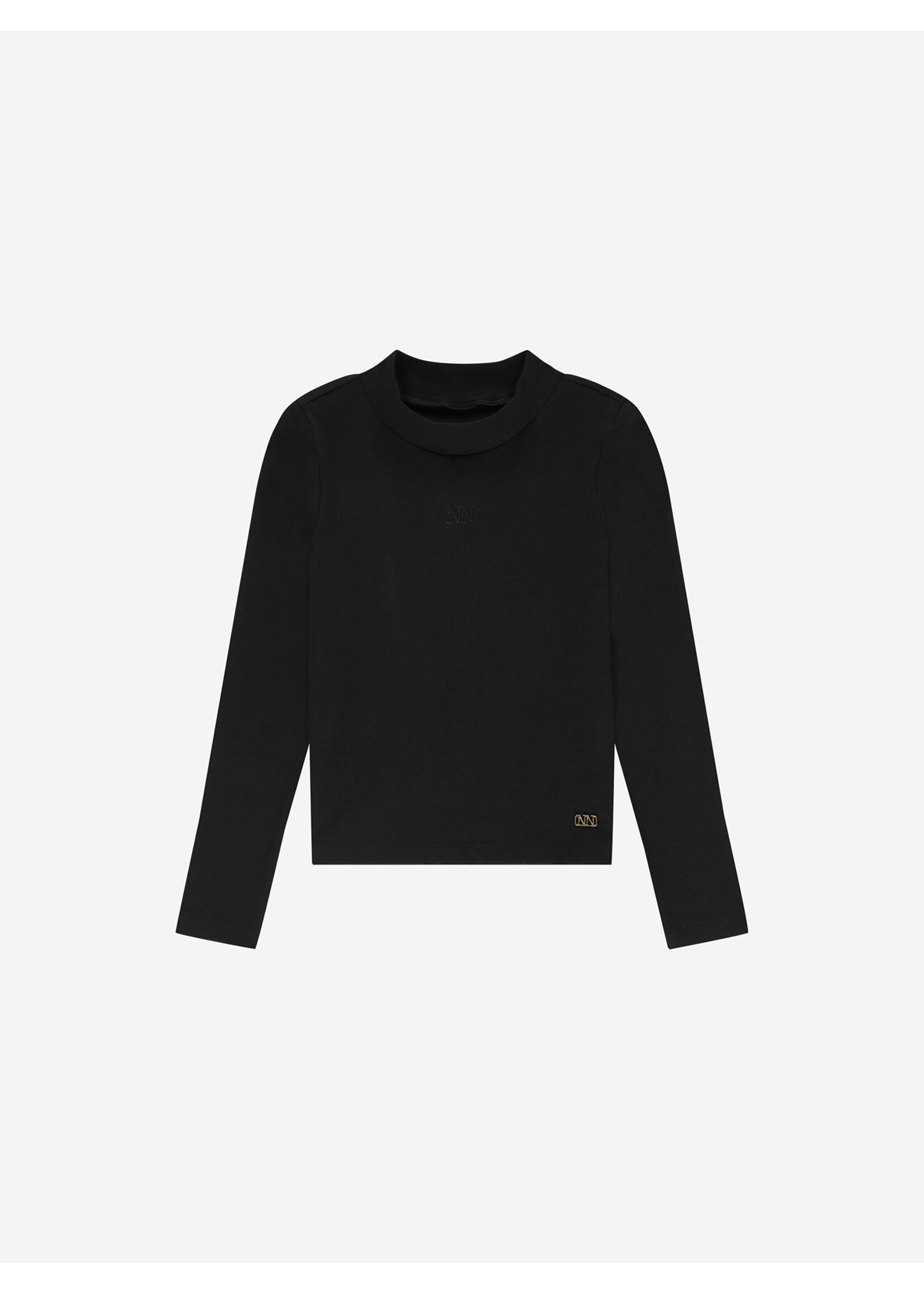 Nik & Nik Rib Top Luci G 8-706 2505  - zwart