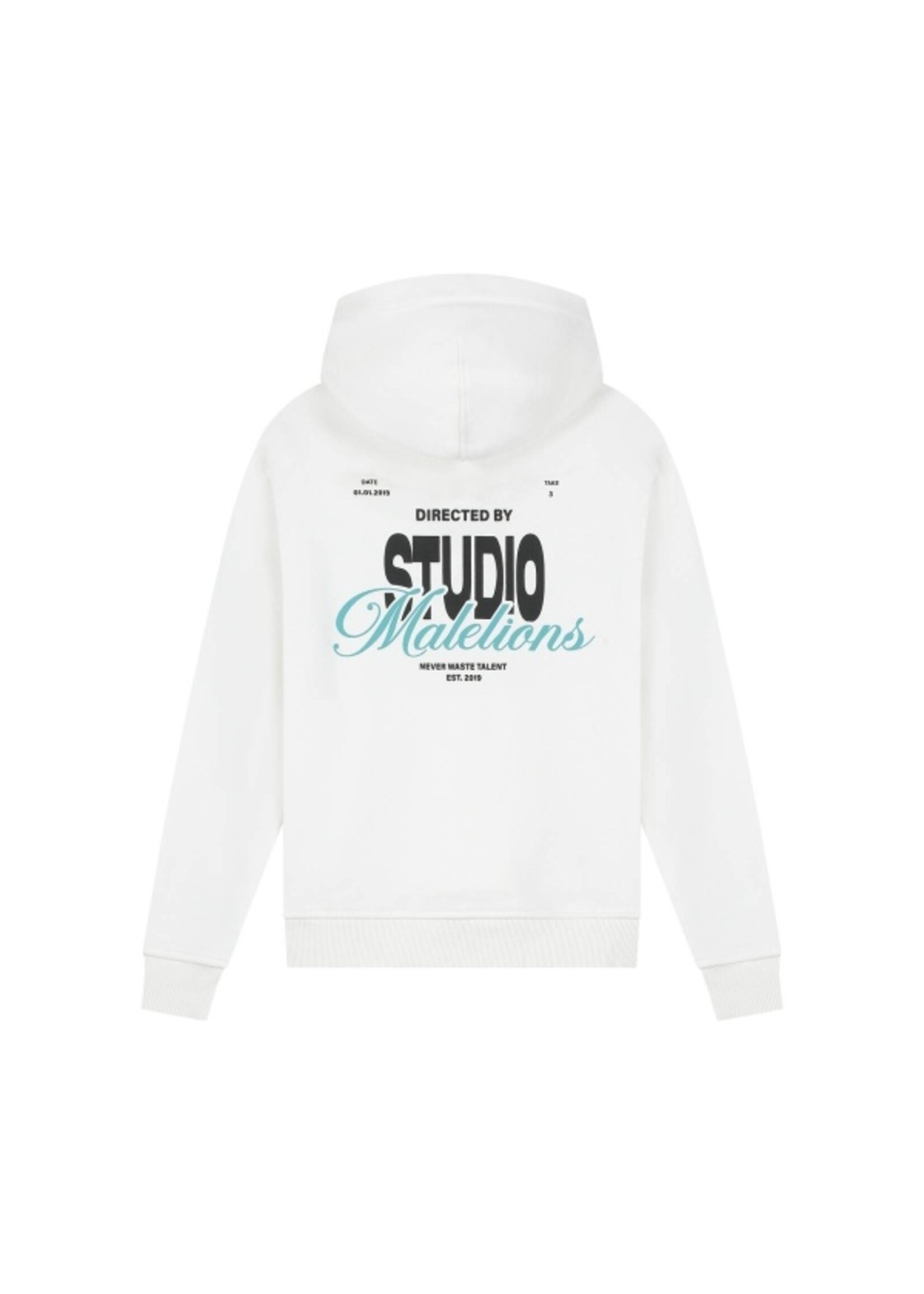 Malelions Hoodie  Studio Hoodie (MJ1-AW25-21) - roomwit