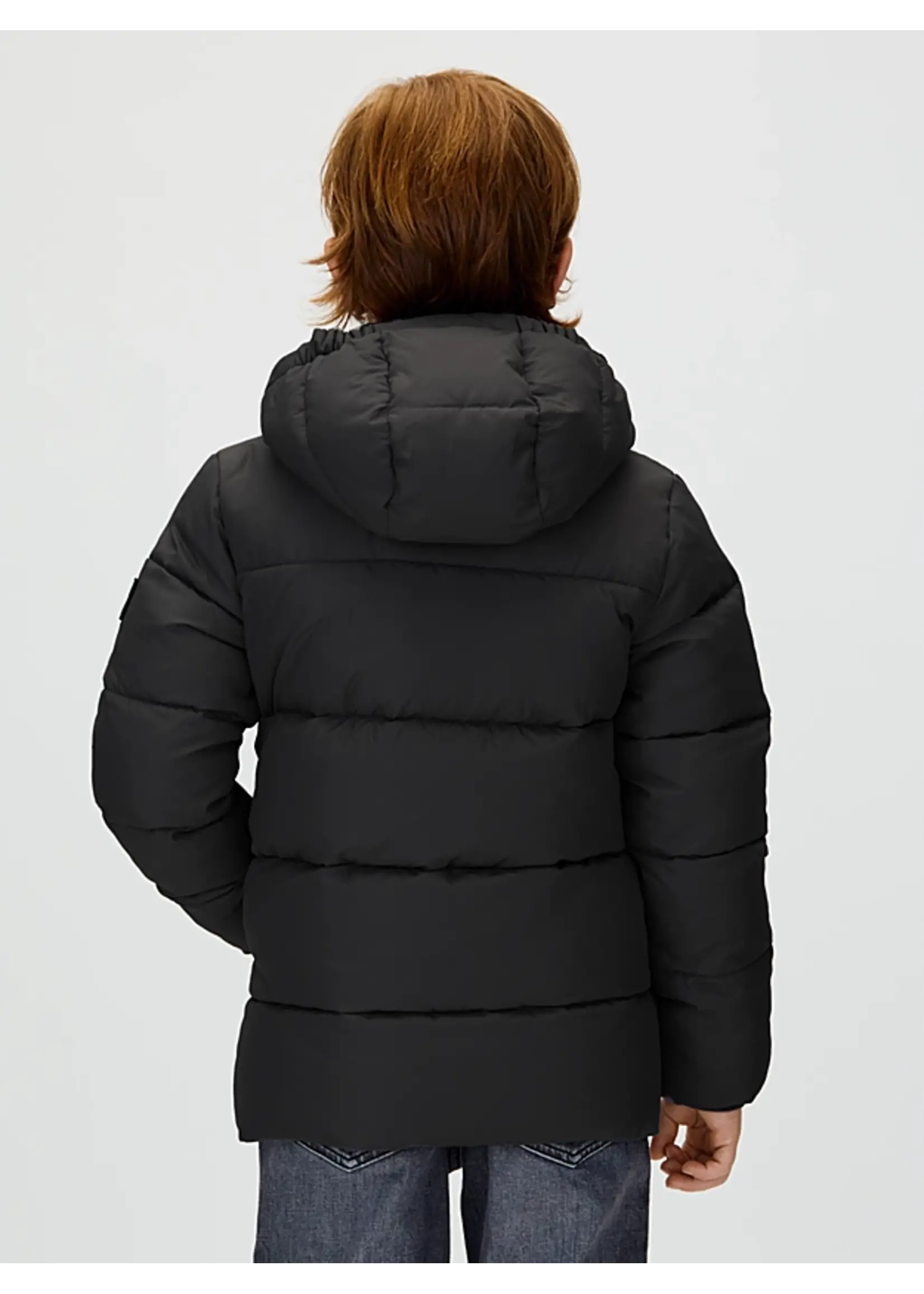 Calvin Klein Jas IB0IB01276BEH - ESSENTIAL PUFFER JACKET- zwart