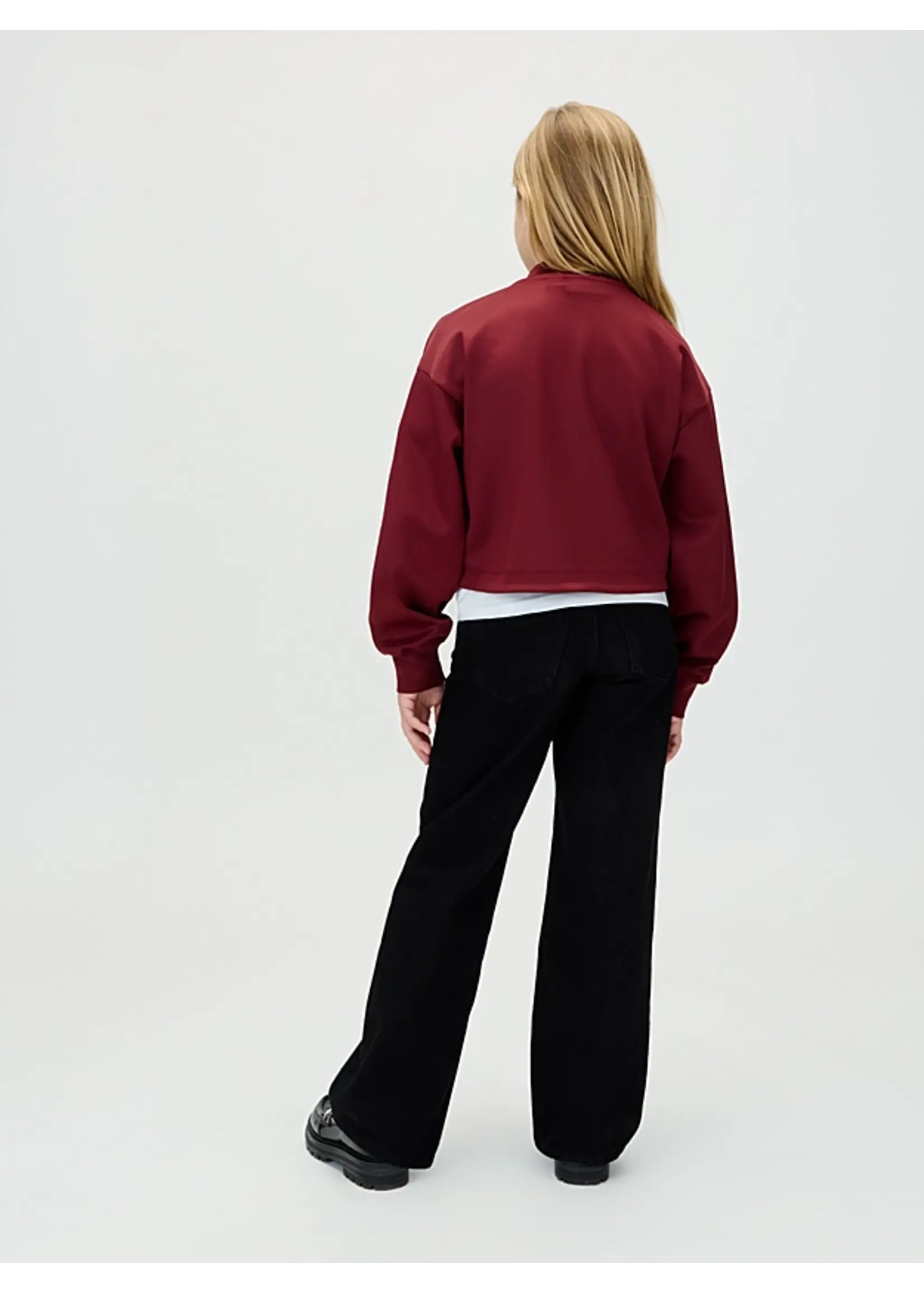 Calvin Klein Bomberjas IG0IG03076XU4 - TRICOT BOMER JACKET - bruin