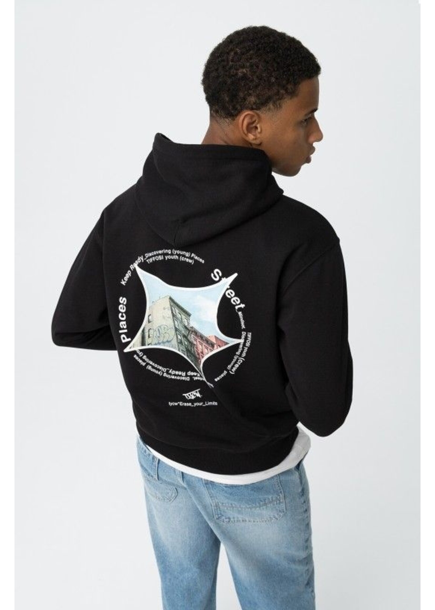 Tiffosi Sweater 10062393 Matz - zwart