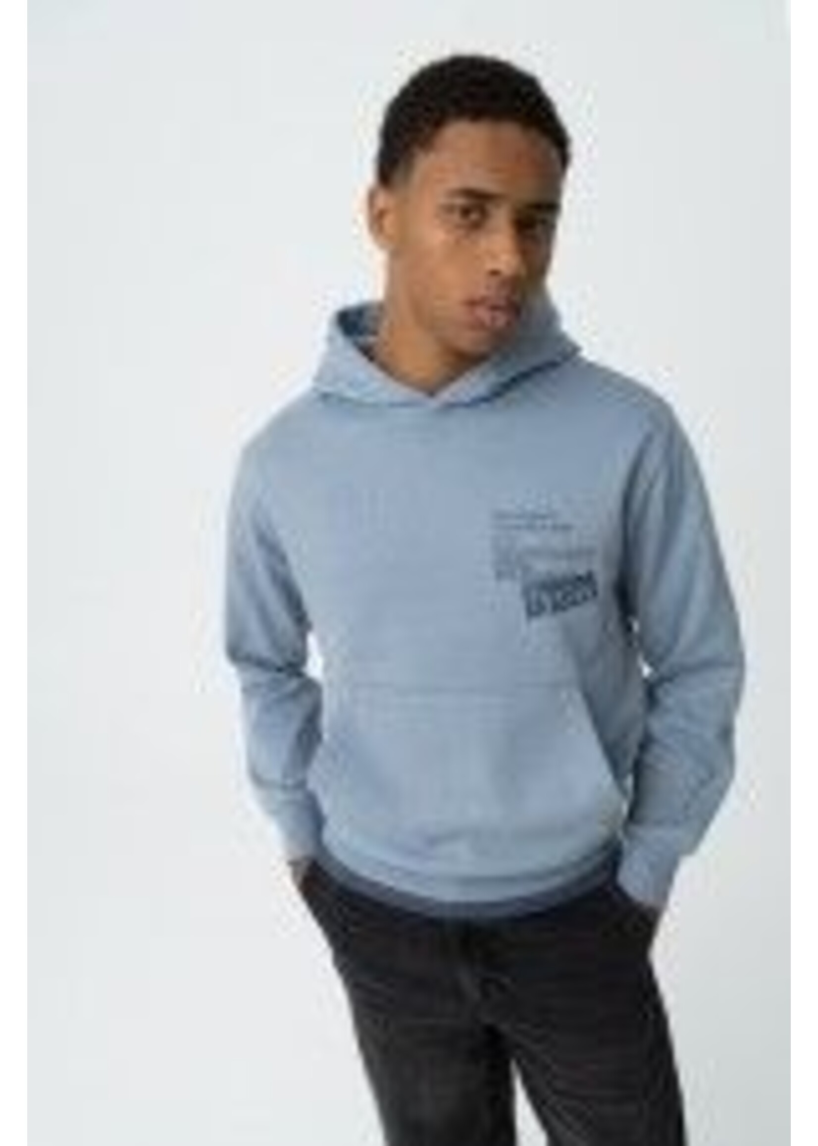 Tiffosi Hoodie  10062417 Mike - blauw
