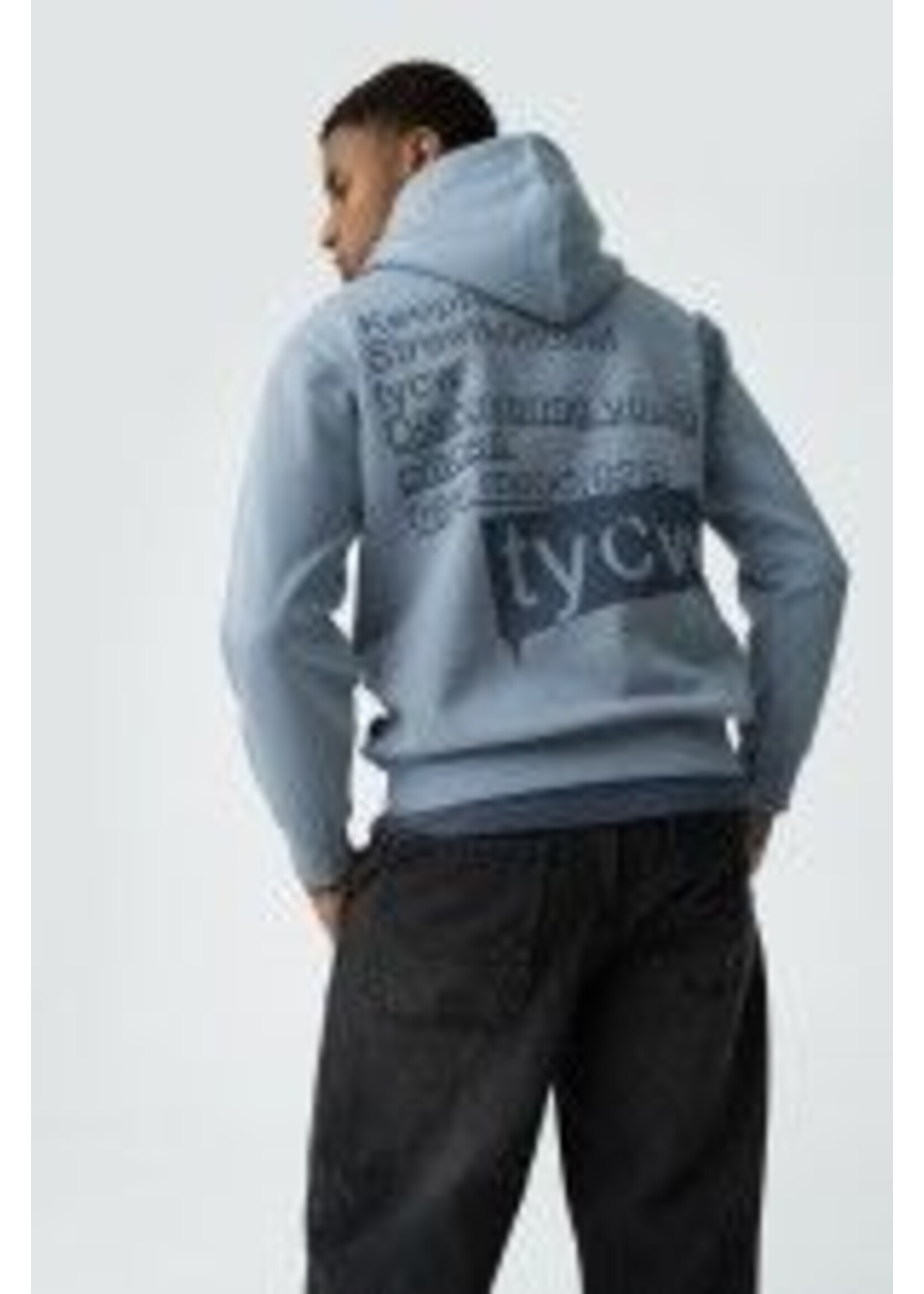 Tiffosi Hoodie  10062417 Mike - blauw