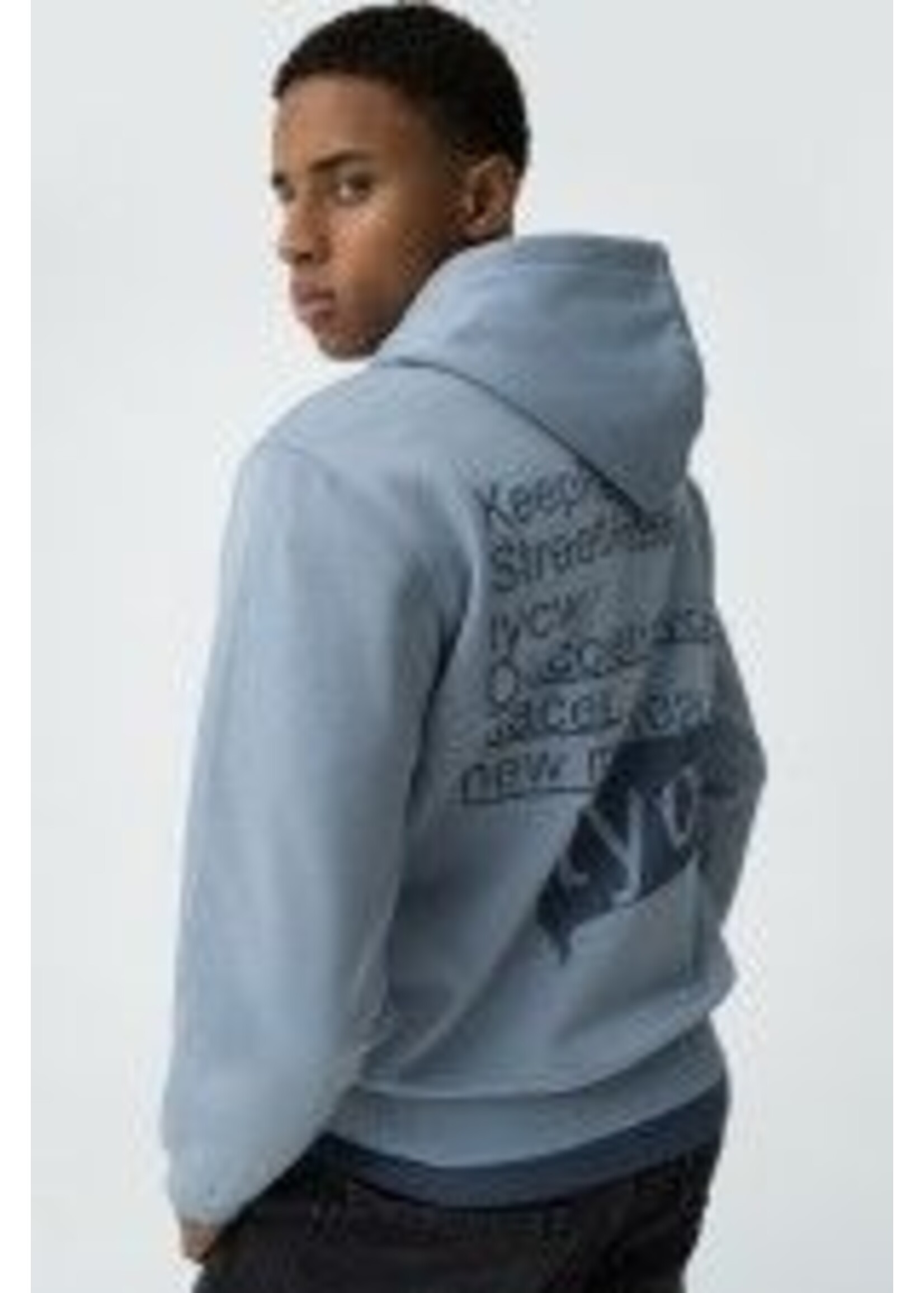 Tiffosi Hoodie  10062417 Mike - blauw