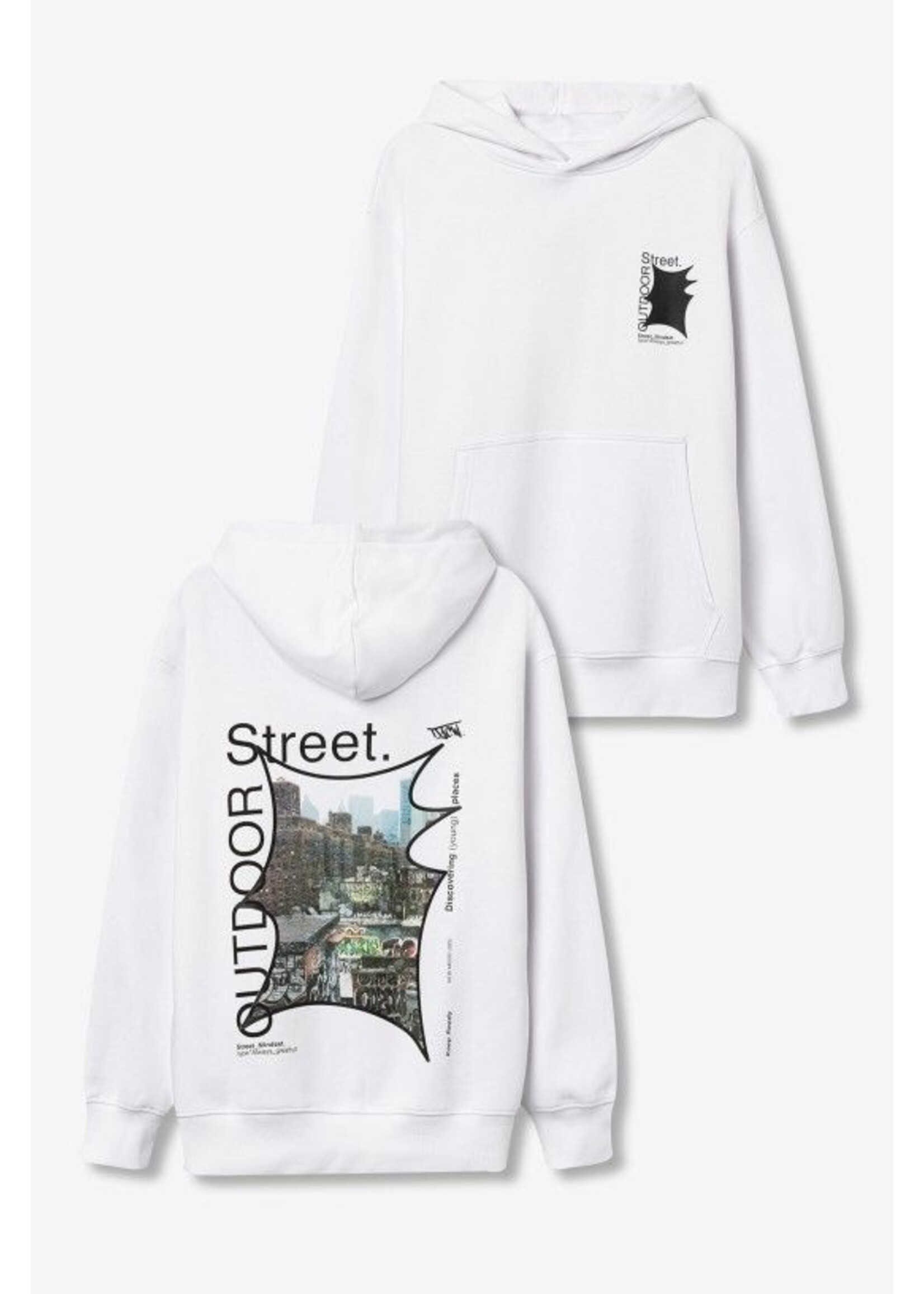 Tiffosi Sweater 10062393 Matz - wit