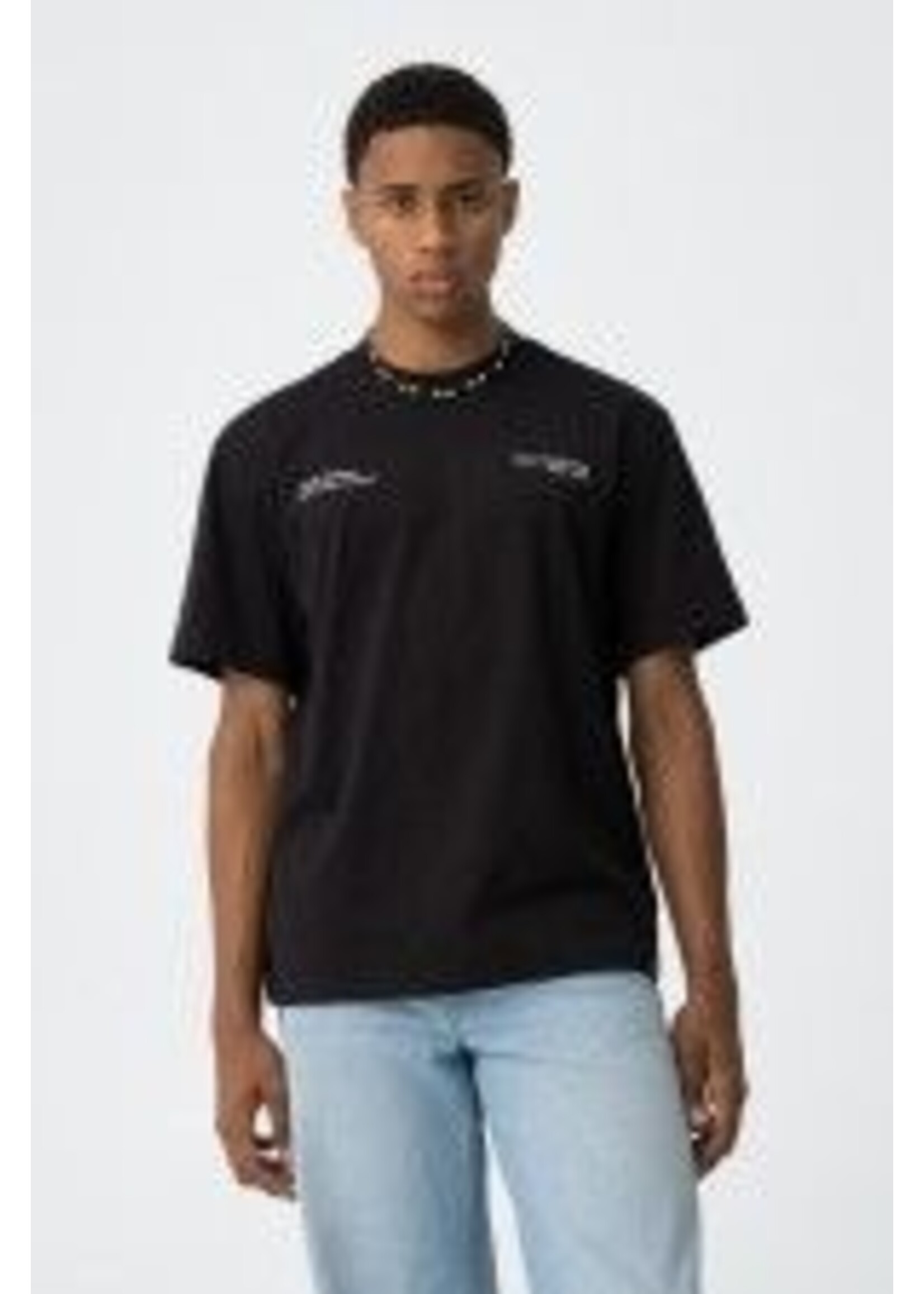 Tiffosi T-shirt  10062356 Max - zwart