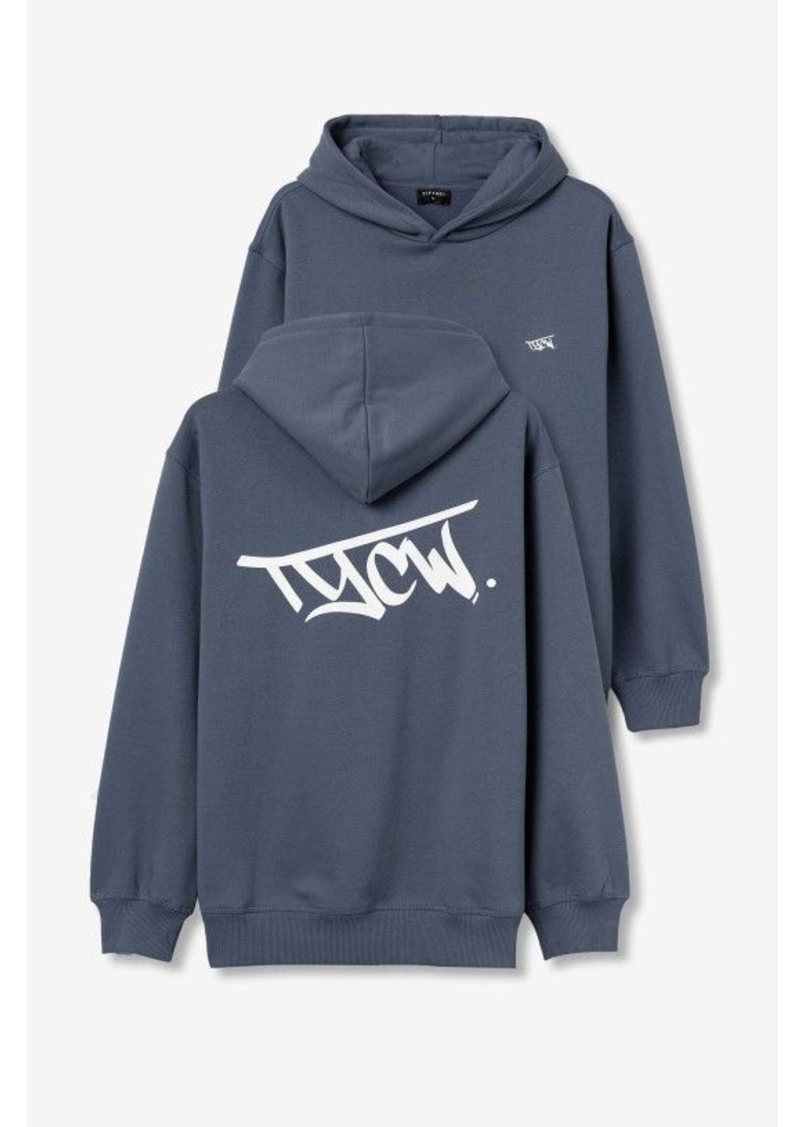 Tiffosi Hoodie  10061844 Julian - grijs