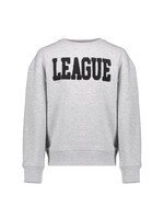 Geisha Sweater 52620 - grijs melange /zwart