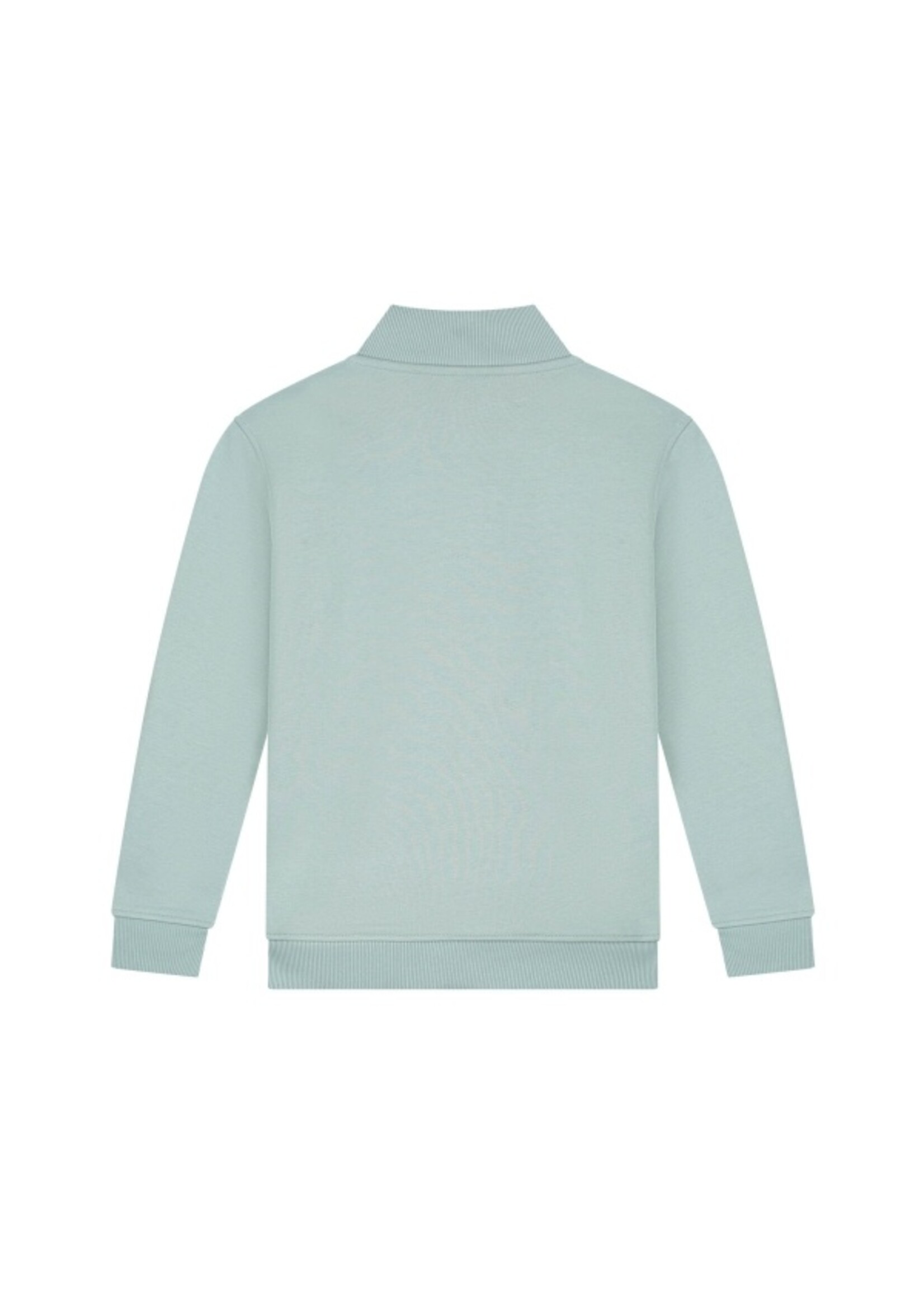 Malelions Sweater  Turtle Half Zip Sweater (MJ2-AW25-19) - blauw/grijs