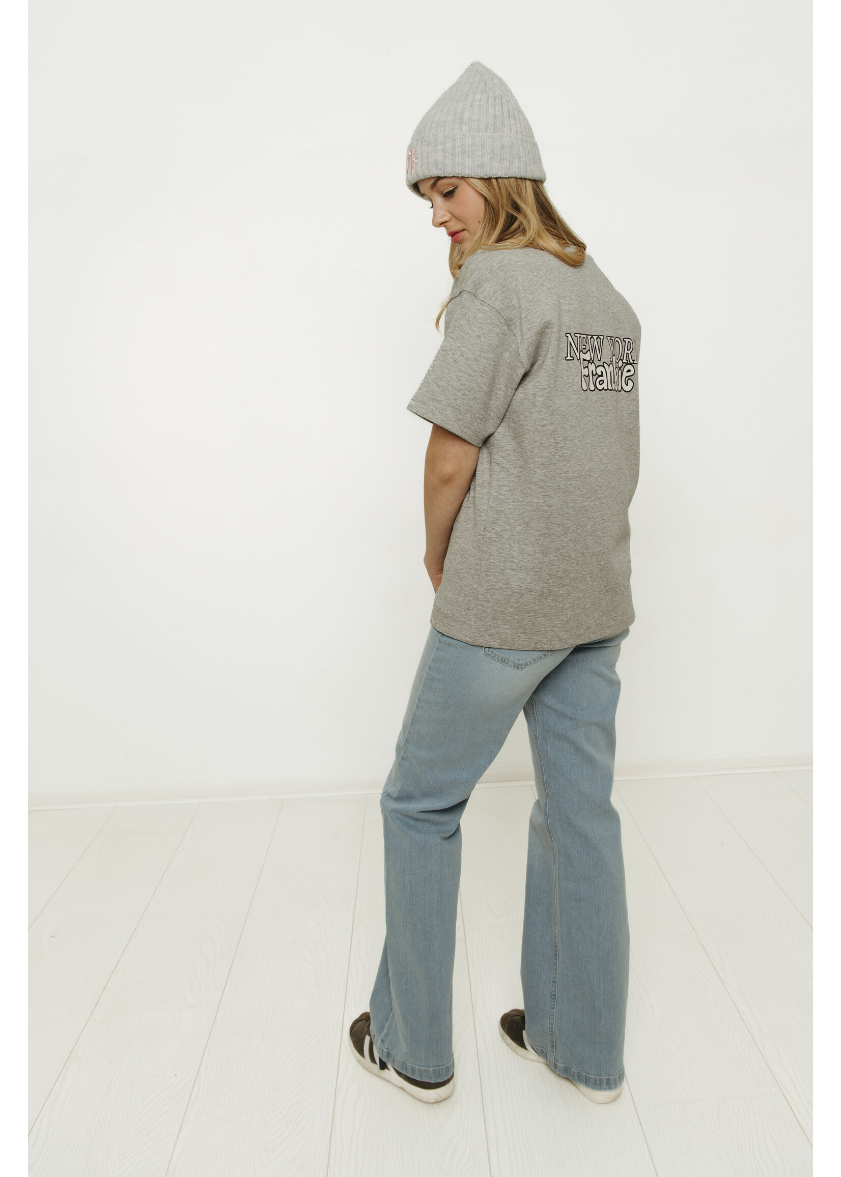 Frankie & Liberty Jeans Wester Yoke Straight leg - light blue denim