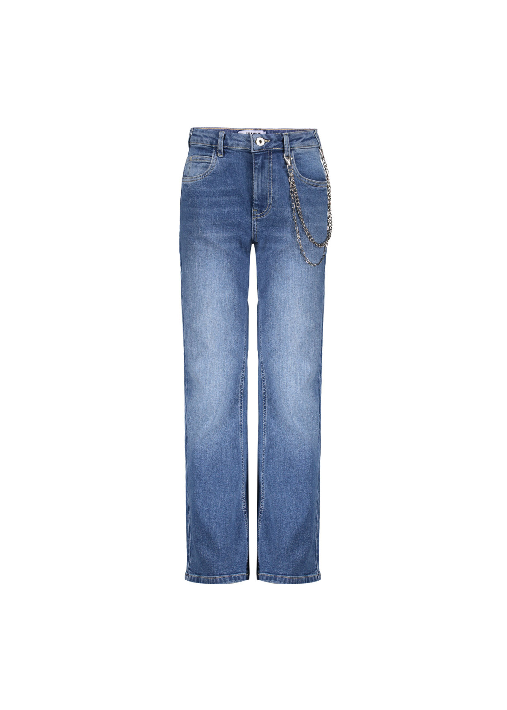 Frankie & Liberty Jeans Straightleg High rise - donkerblauw denim