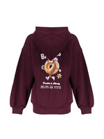 Frankie & Liberty Hoodie Taissa Bagel - rood