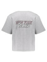 Frankie & Liberty T-shirt Tulia - grijs gemêleerd