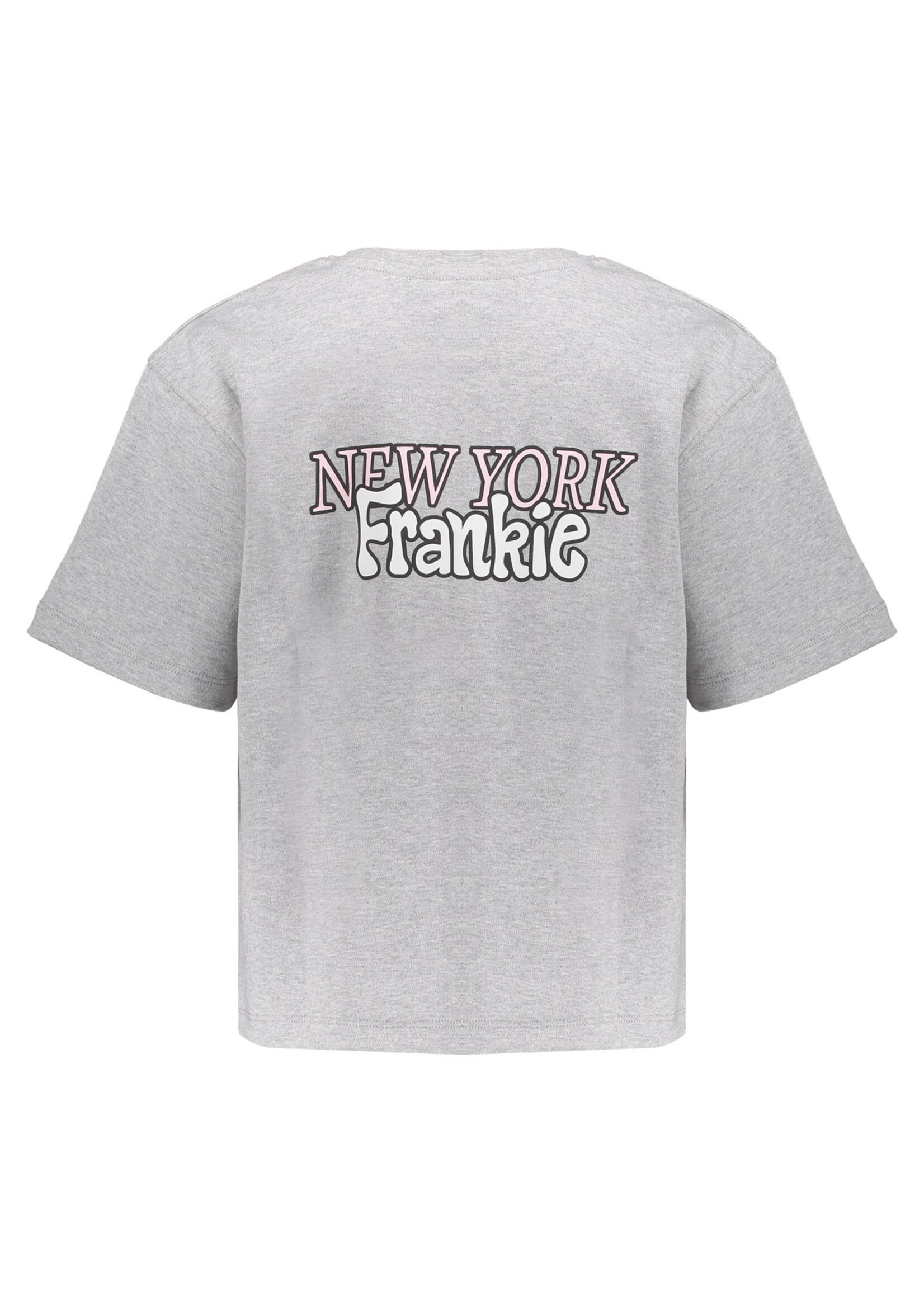 Frankie & Liberty T-shirt Tulia - grijs gemêleerd