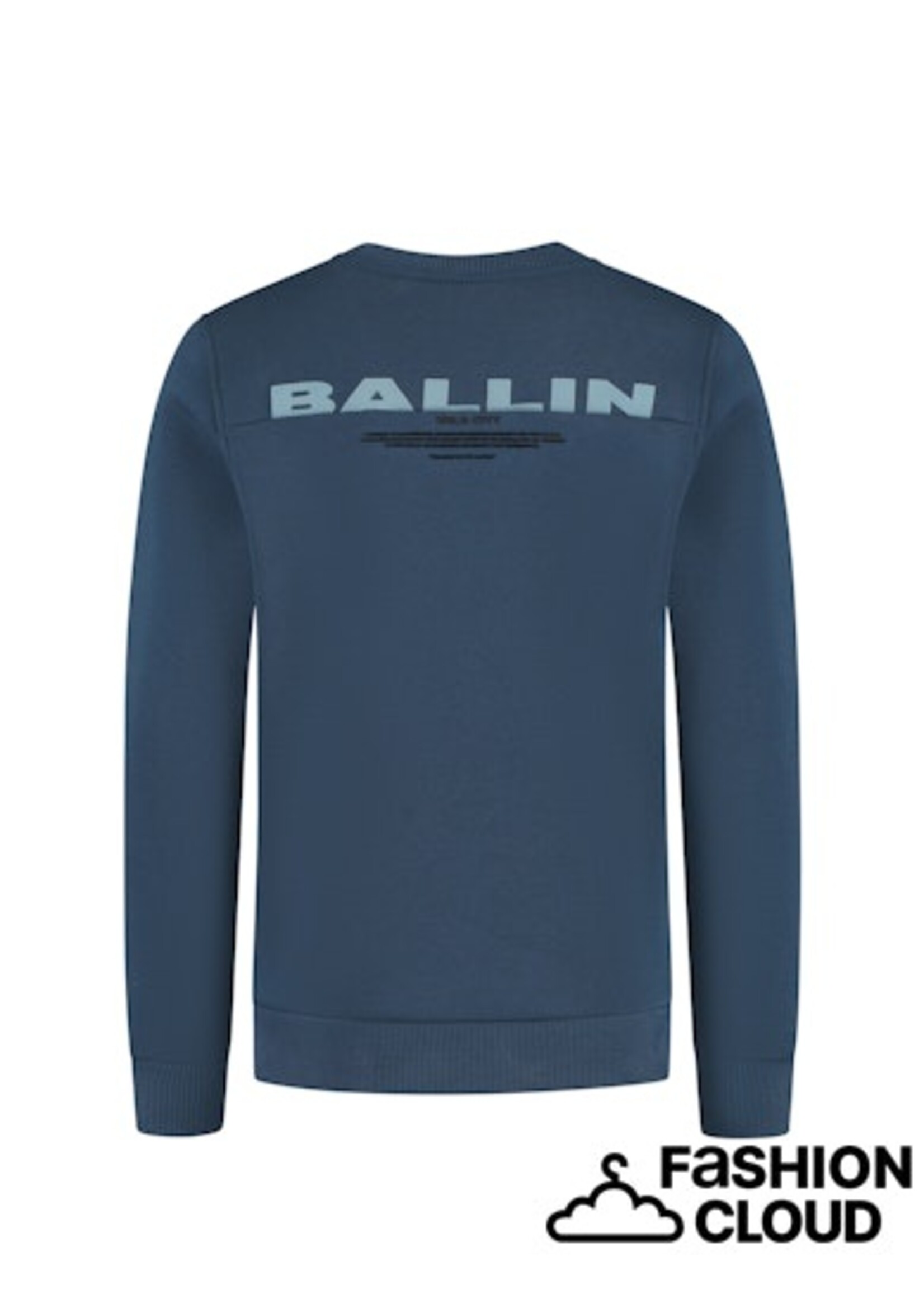 Ballin Wild City Logo Sweater (25037312) - navy