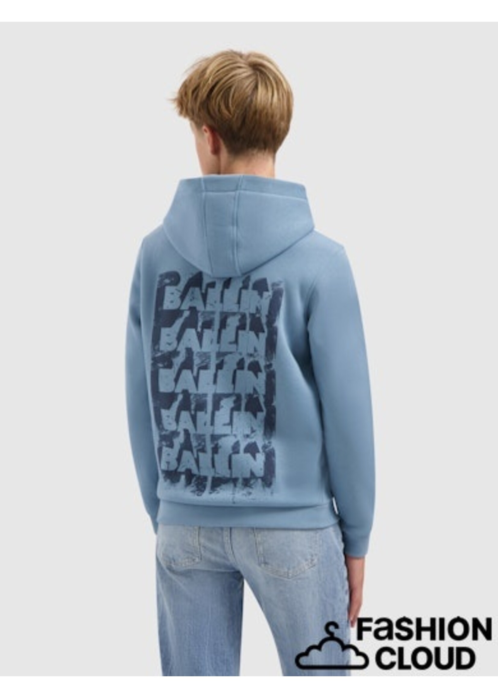 Ballin Ballin Logo Hoodie (25037332) - blauw/grijs