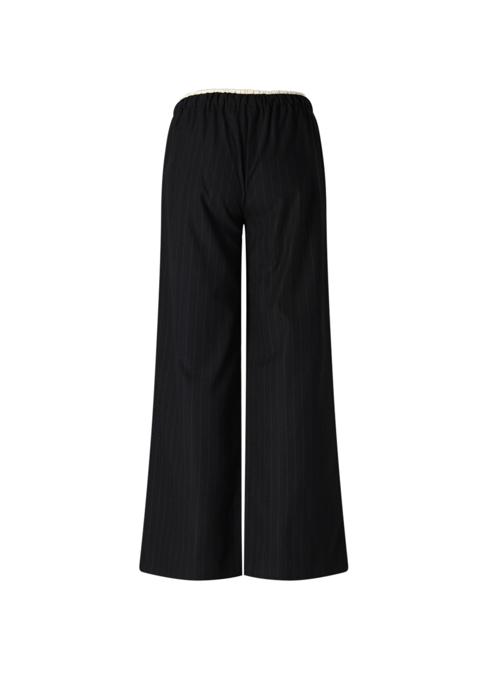 Nobell Broek Sub wide leg 3604 - zwart