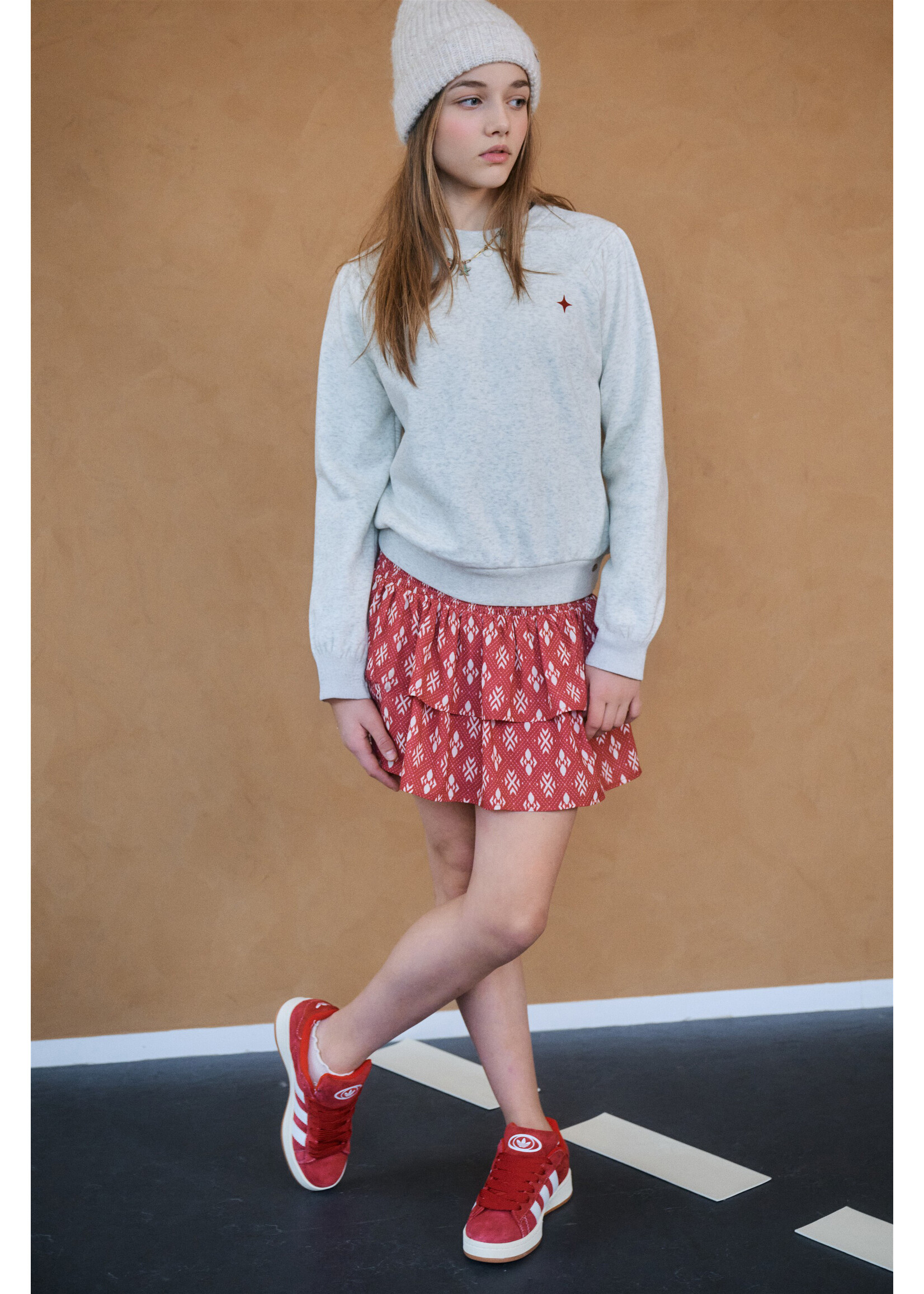 Nobell Sweater Kaila 3300 - grijs melange