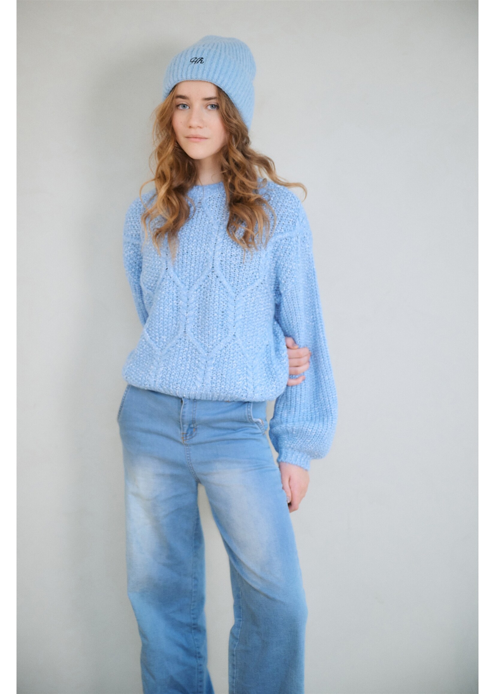 Nobell Sweater Katy 3308 - lichtblauw