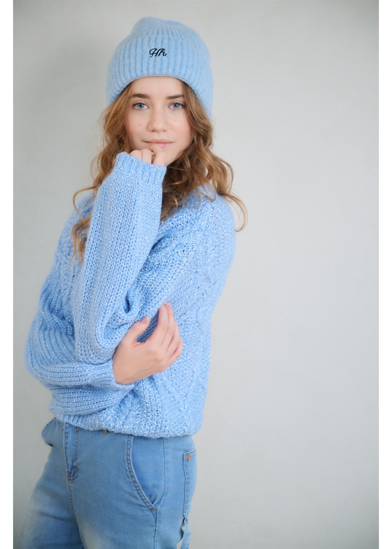 Nobell Sweater Katy 3308 - lichtblauw