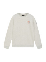 Indian blue jeans Sweater 960435 - licht grijs melange