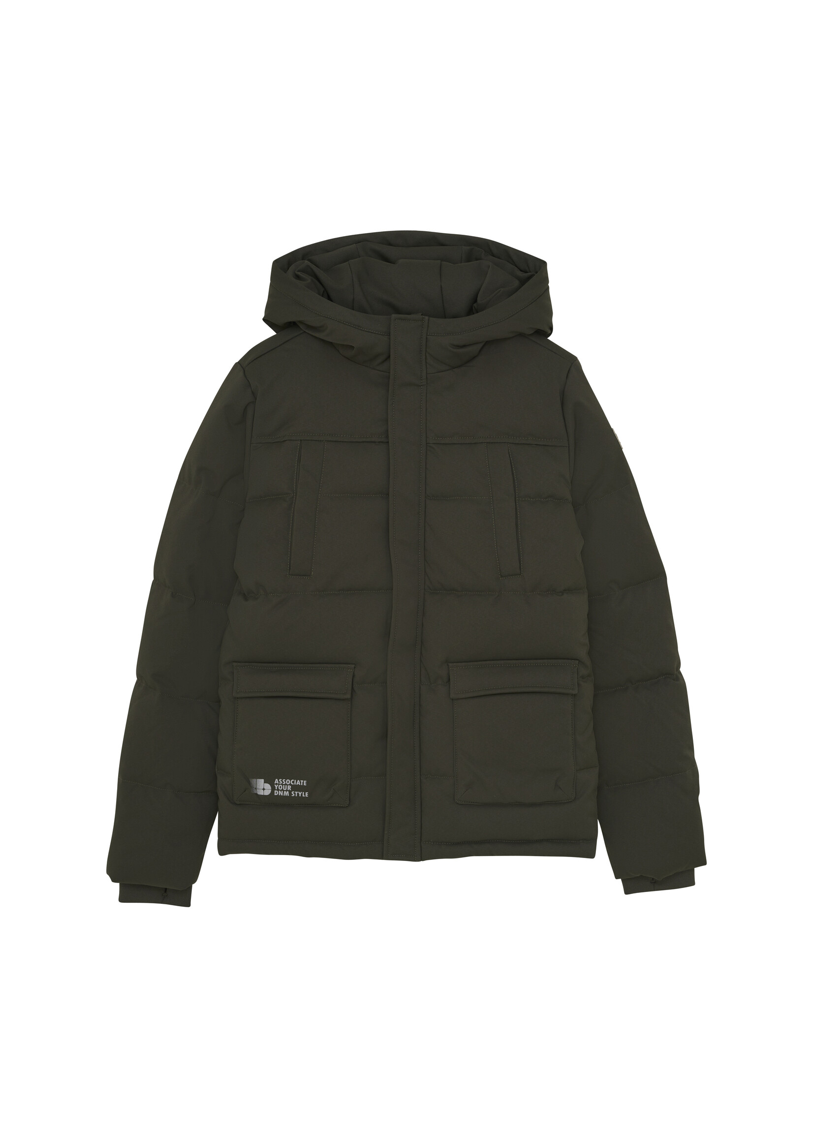 Indian blue jeans Puffer Jacket - 960487 Kombu Green