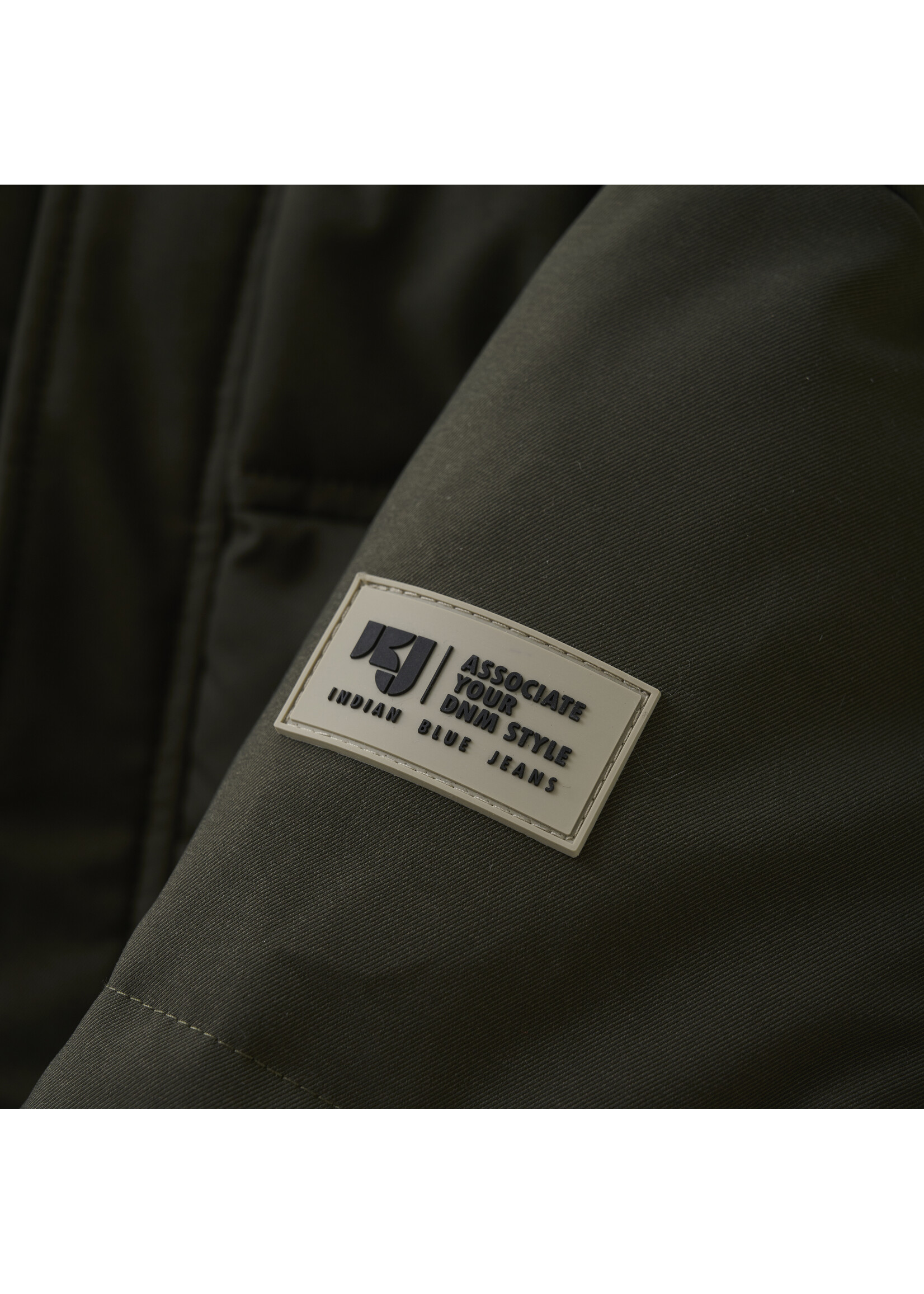 Indian blue jeans Puffer Jacket - 960487 Kombu Green