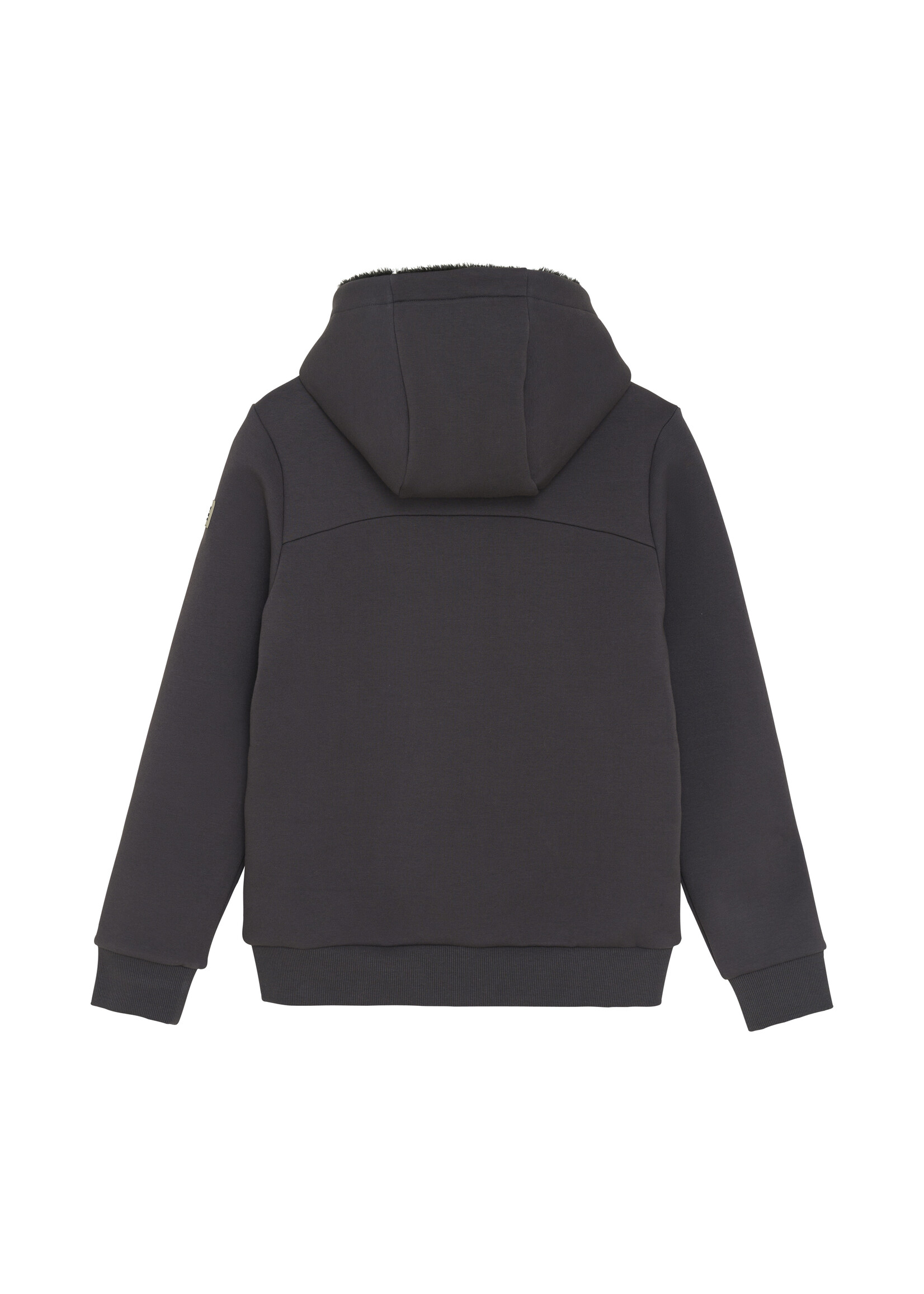 Indian blue jeans Borgvest Hooded Zip Teddy - 960385 Phantom