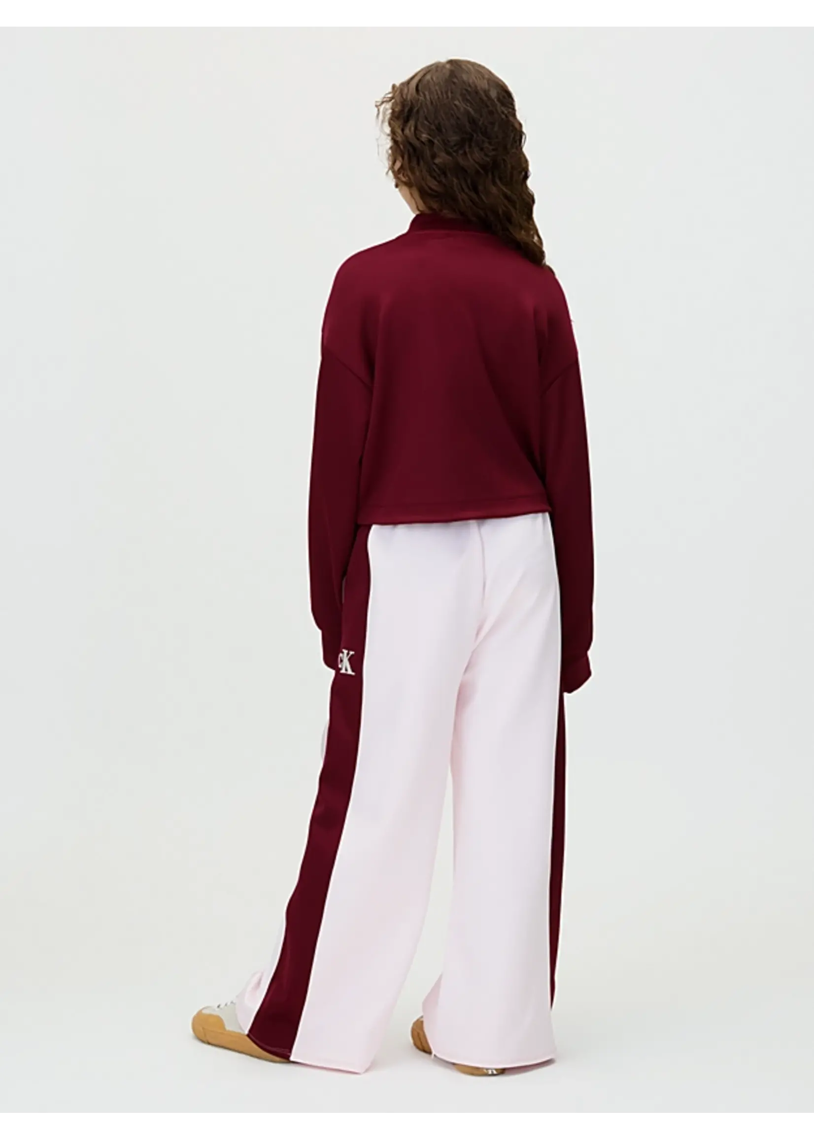 Calvin Klein Joggingbroek IG0IG03023TDI - COLORBLOCK SWEATPANT - roze/bruin
