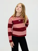 Calvin Klein T-Shirt  IG0IG03034XU4 - CN STRIPE LS T-SHIRT - gestreept apricot