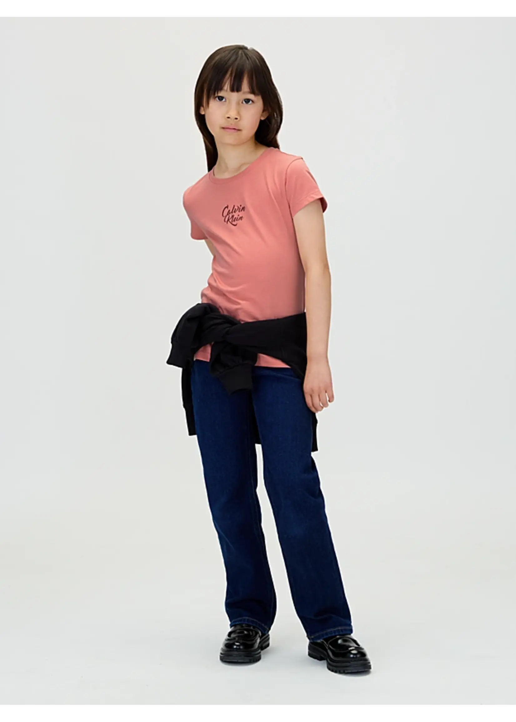 Calvin Klein T-Shirt  IG0IG03035VAZ - SCRIPT LOGO GRAPHIC - roze