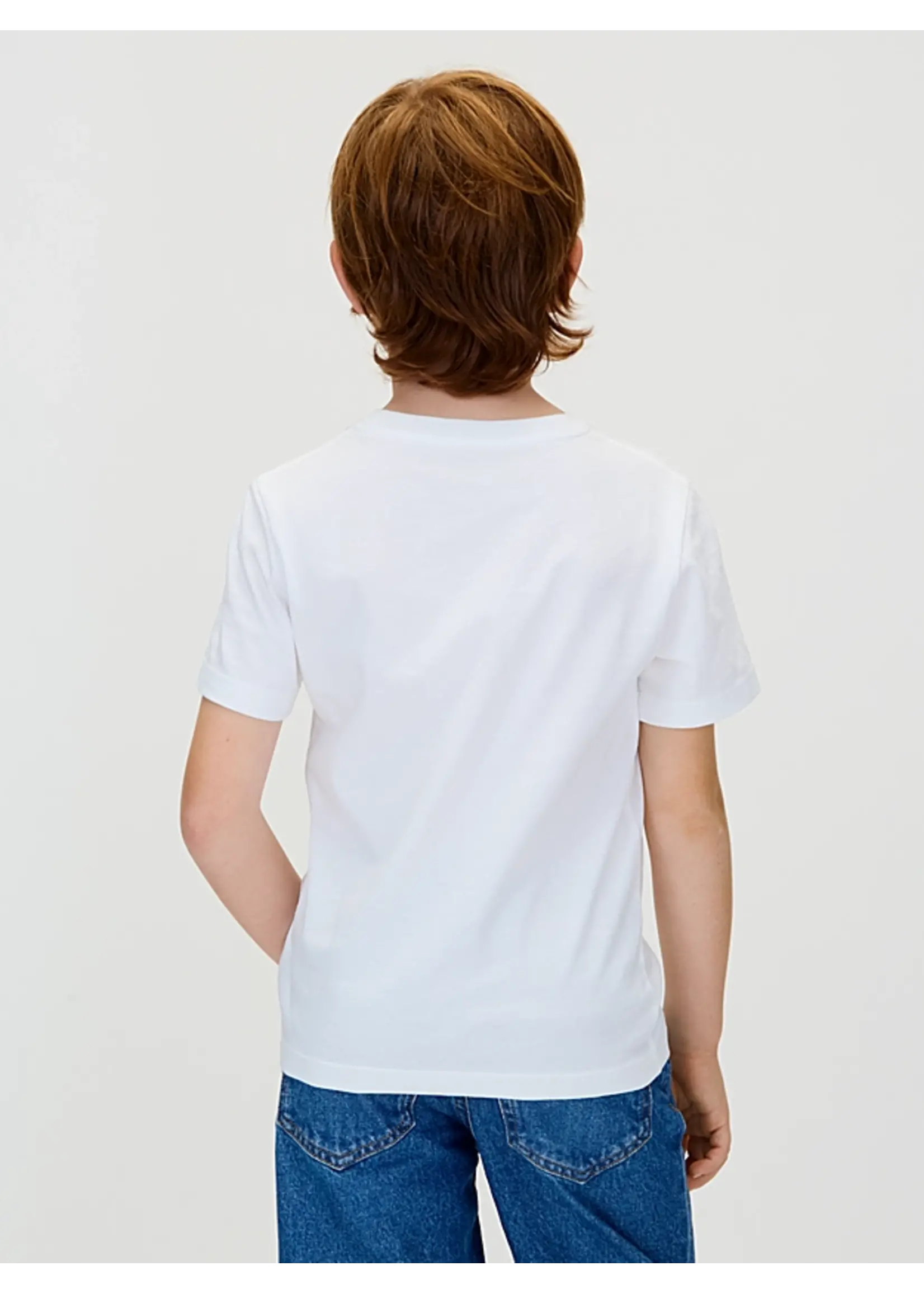 Calvin Klein T-shirt IB0IB02579YAF - REG. CK SMALL GRAPHIC SS T-SHIRT - wit