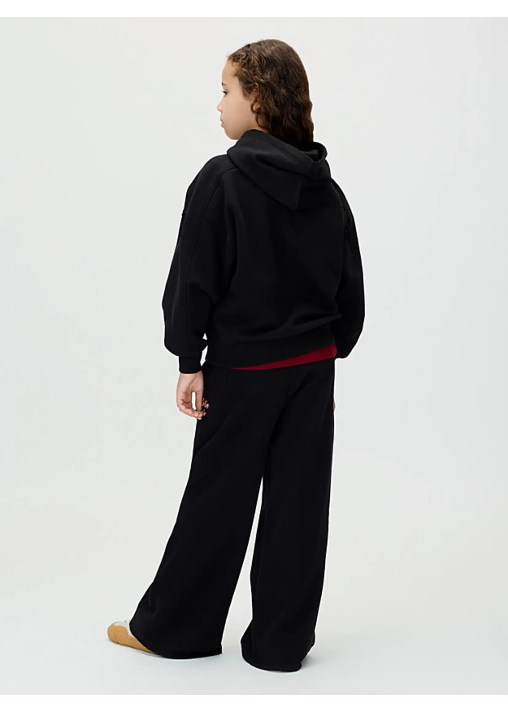 Calvin Klein Hoodie   IG0IG03016BEH - SCRIPT LOGO GRAPHIC TERRY HOODIE - zwart
